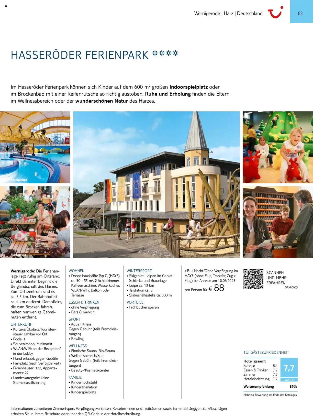 TUI Prospekt 	 – gültig ab 01.11.2024 | Seite: 63 | Produkte: Hasseröder