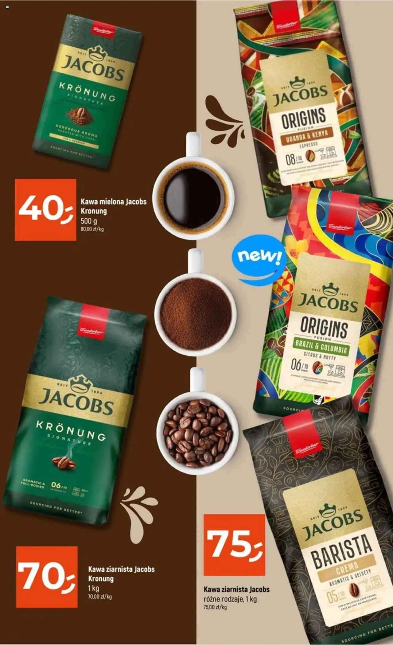 Dealz Gazetka - Katalog Kaw I Herbat od 02.10.2025 | Strona: 3 | Produkty: Kawa ziarnista, Kawa