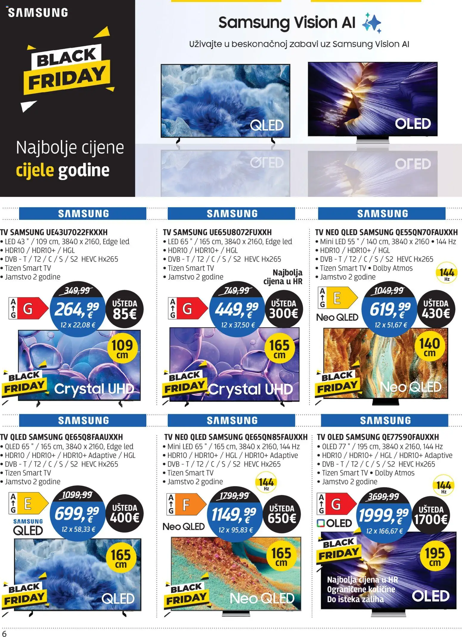 Centar Tehnike katalog | vrijedi od 24.11.2025 | Stranica: 6 | Proizvodi: Smart TV, Tv