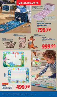Livarno Home Sklopiva kutija za odlaganje sa podlogom za igru, Foldable storage box with play mat - pregled Lidl kataloga - važi od 30.10.2025 | Strana: 67 | Proizvode: Kutija, Lampa, Baterije