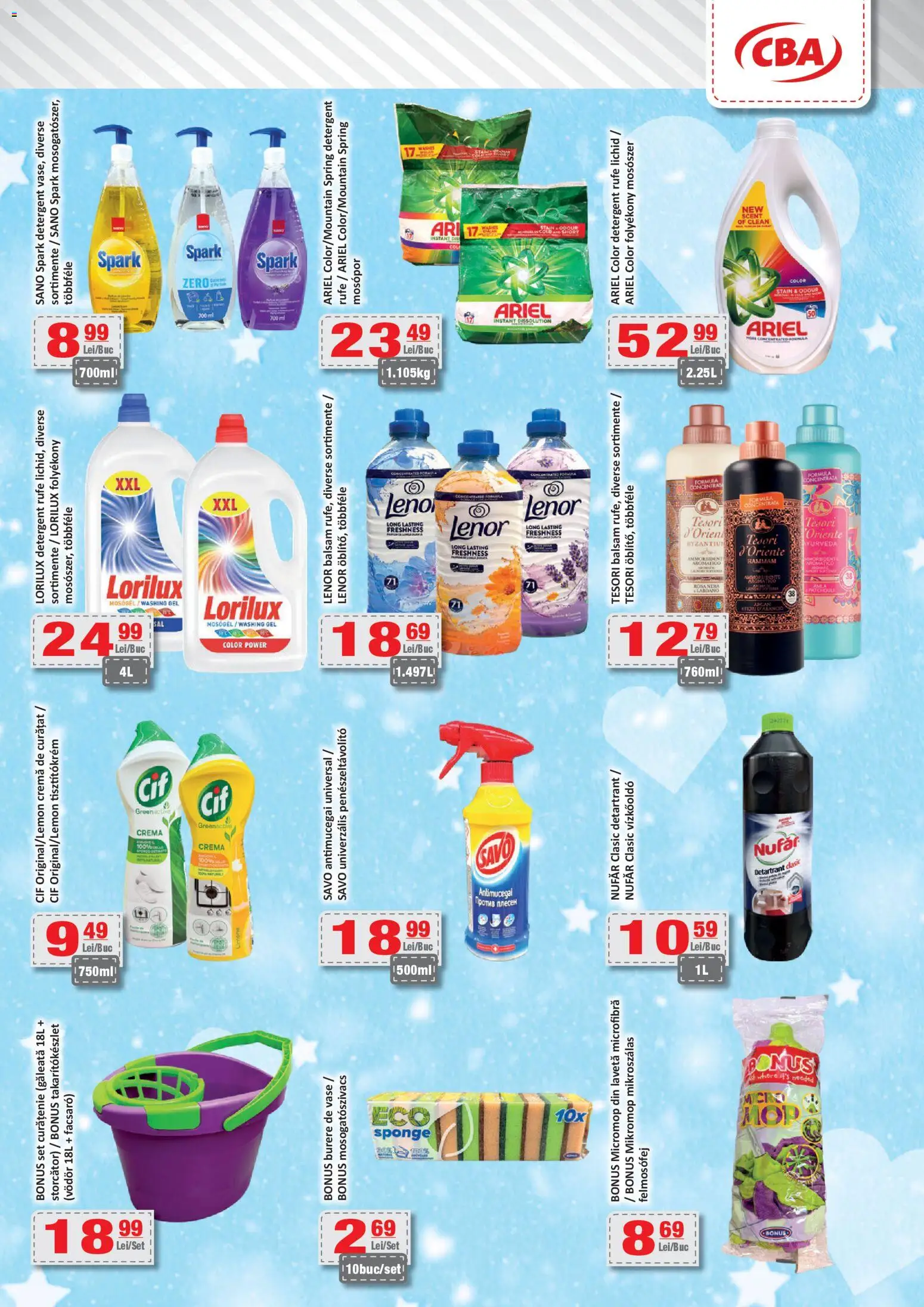 Noul catalog CBA – valabil de la 06.02.2026 | Pagină: 11 | Produse: Storcător, Balsam, Cremă, Detergent