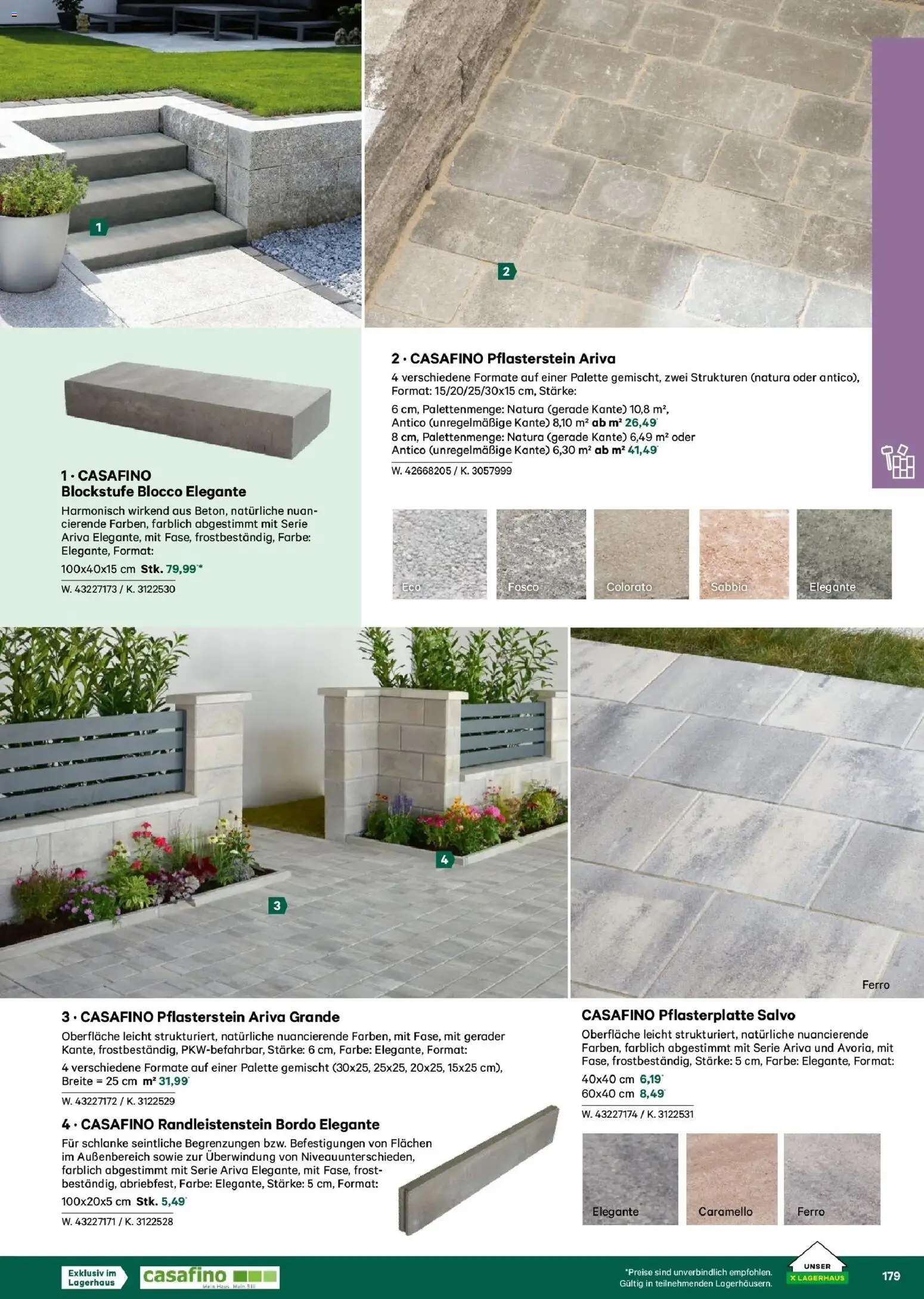 Lagerhaus Garten & Freizeit Katalog 2026 - Innsbruck, Böheimkirchen gültig ab 01.03.2026 | Seite: 179