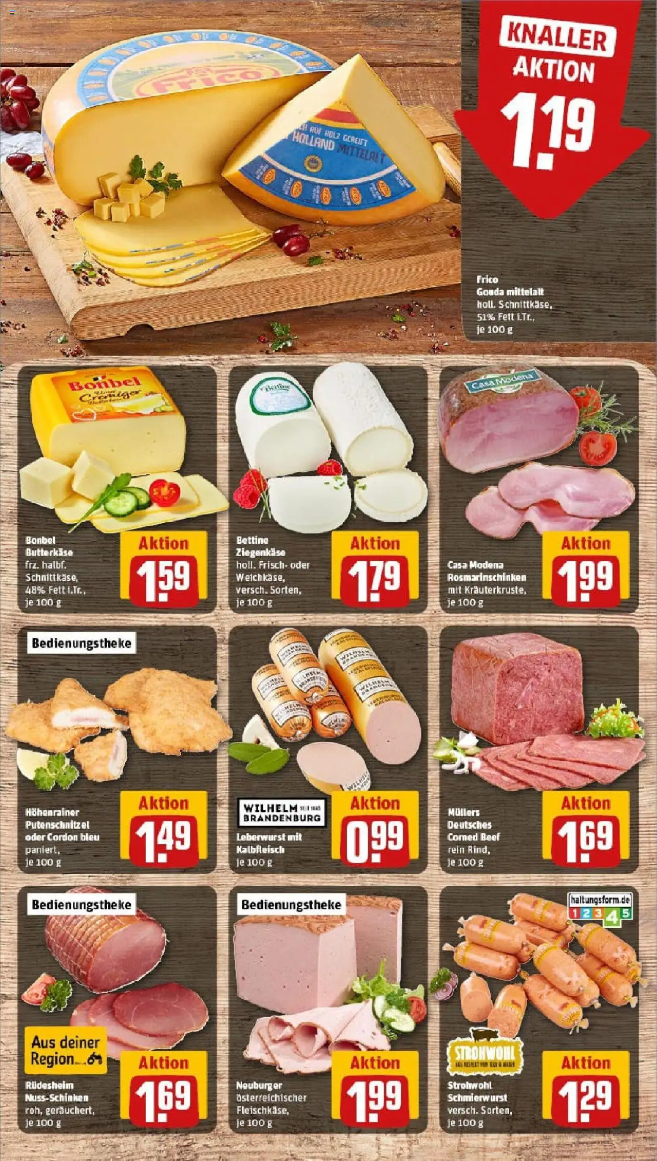 Rewe prospekt Euskirchen	 - gültig ab dem 29.06.2025 | Seite: 11 | Produkte: Gouda, Ziegenkäse, Putenschnitzel