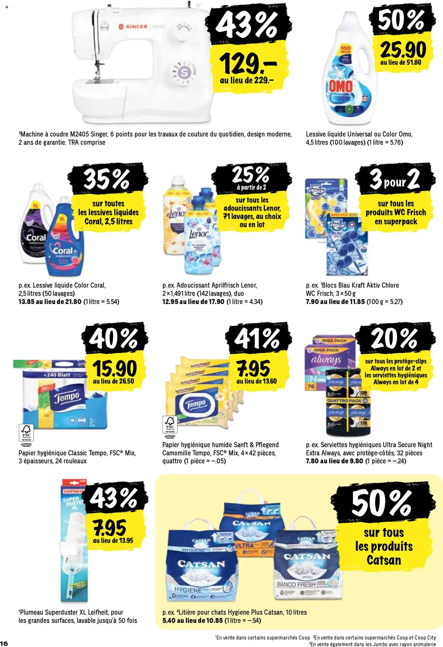 Coop aktionen FR – gültig ab 26.03.2026 | Seite: 16