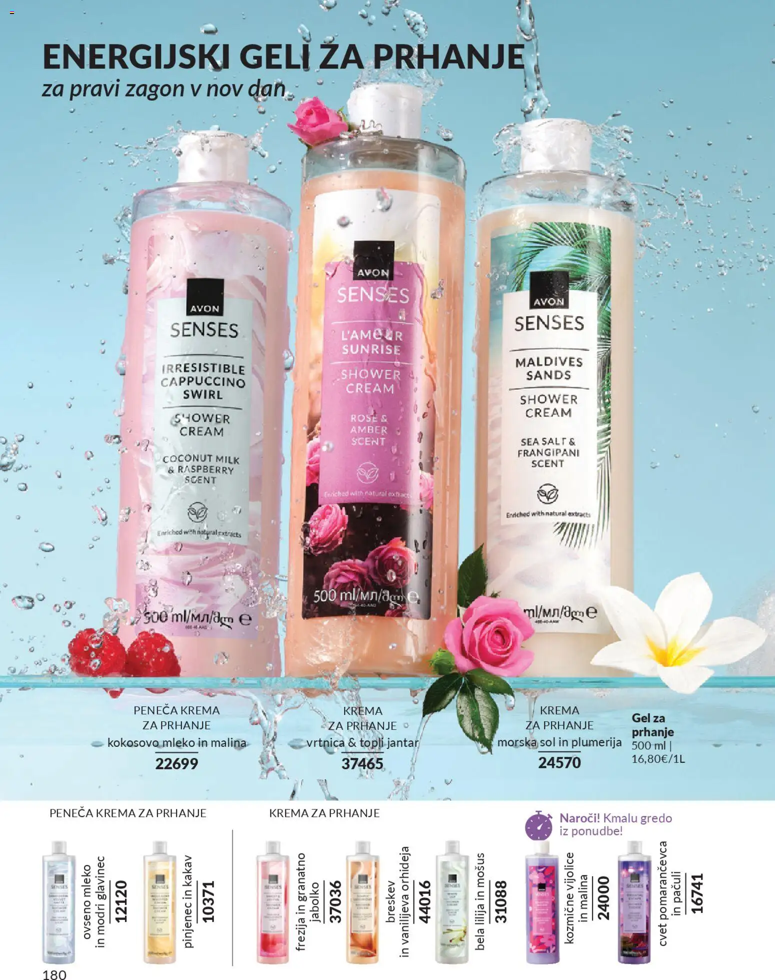 Novi Avon katalog ponudbe – veljaven od 29.12.2025 | Stran: 180 | Izdelki: Krema, Mleko, Sol, Breskev