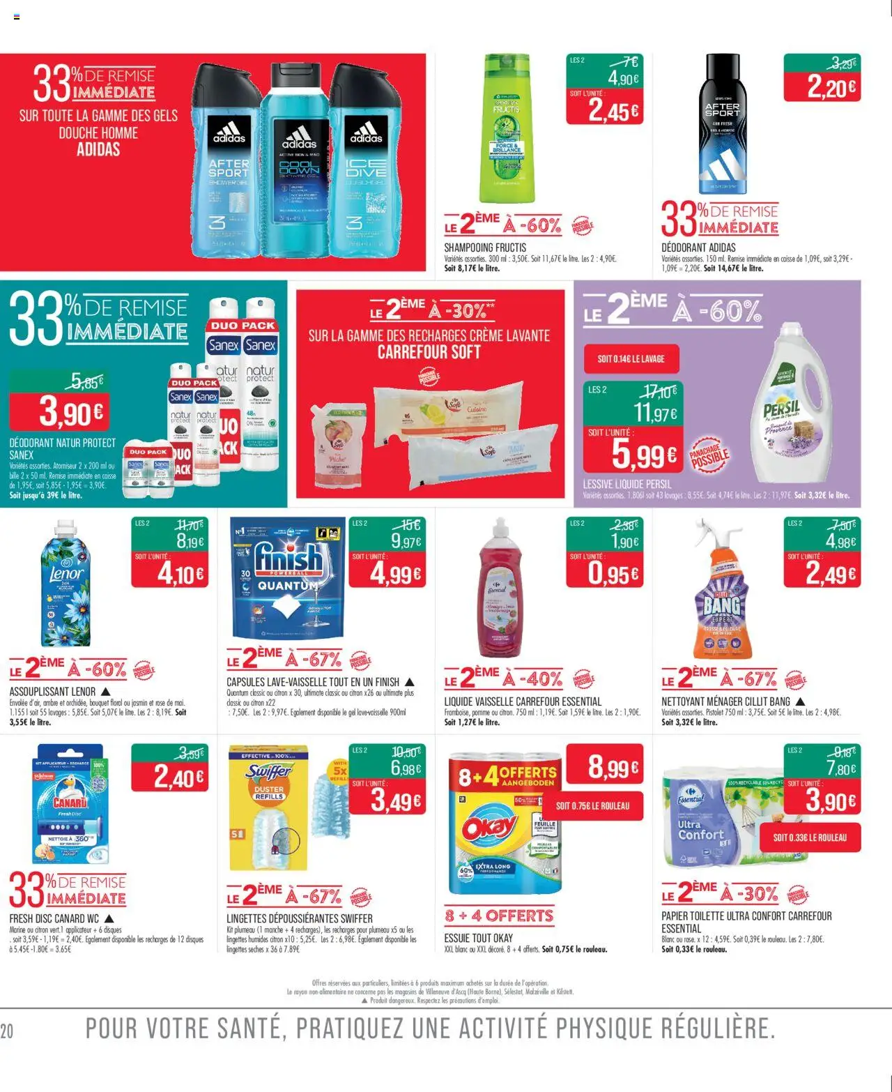  | Page: 20 | Produits: Pomme, Persil, Shampooing, Douche