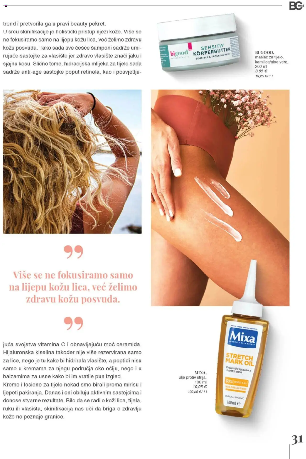 Bipa katalog | vrijedi od 20.05.2025 | Stranica: 31 | Proizvodi: Maslac, Ulje, Finish