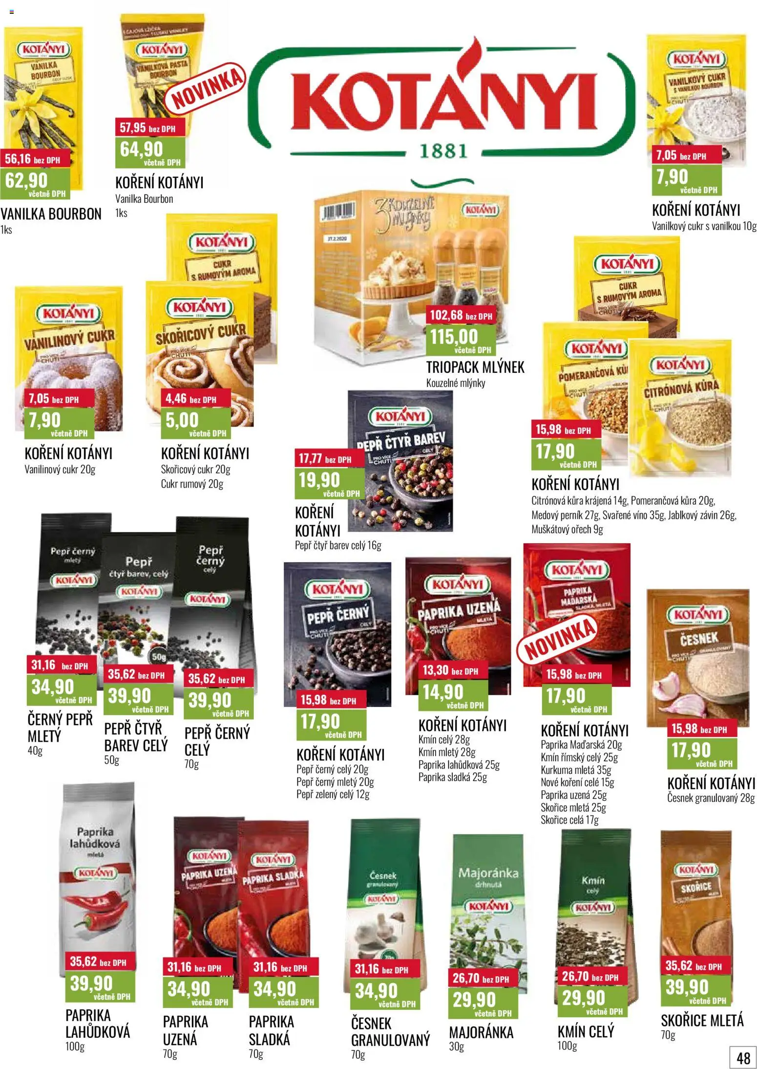 Ratio leták od 01.04.2026 | Strana: 49 | Produkty: Vanilková pasta, Perník, Cukr, Kurkuma