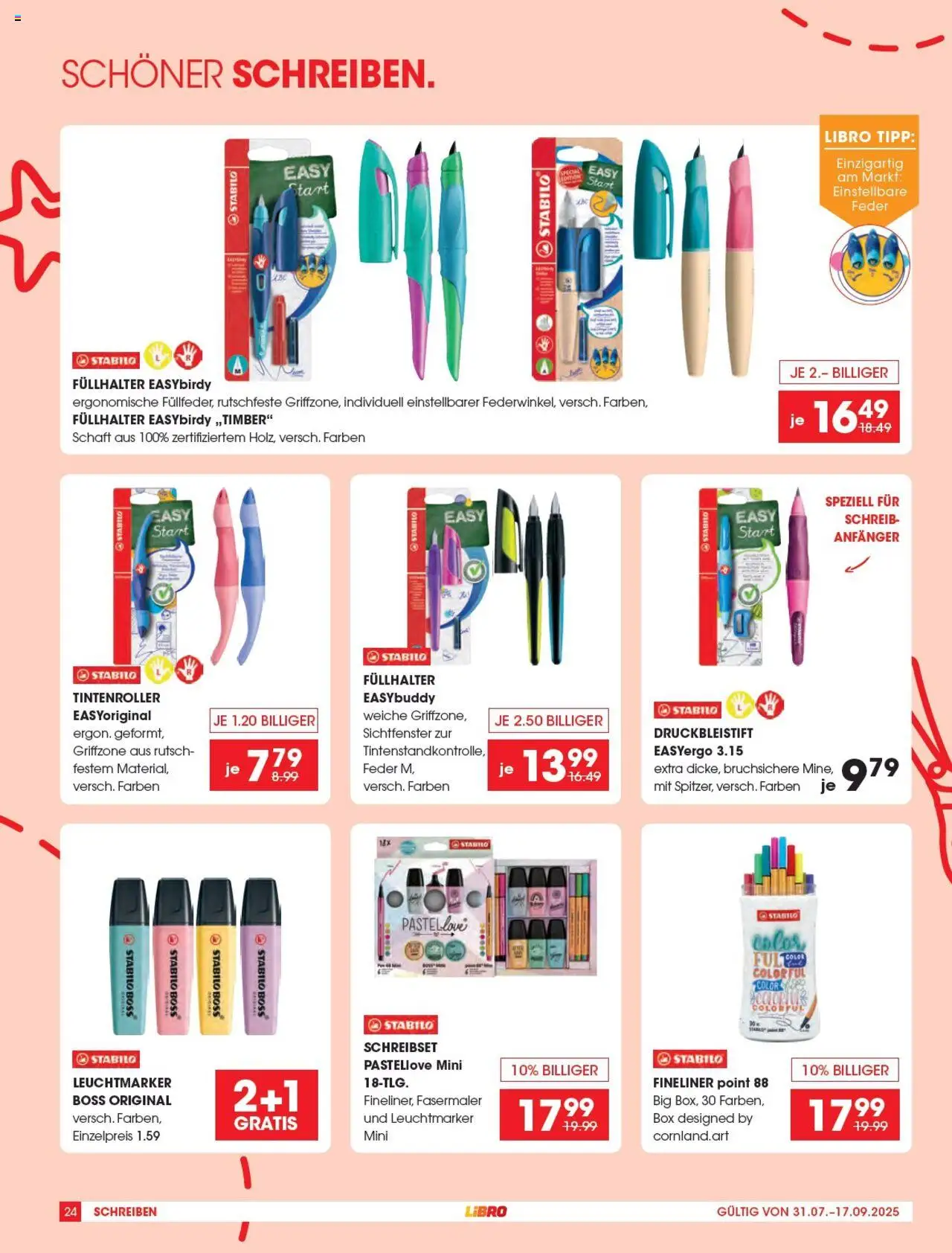 Libro Schulkatalog gültig ab 31.07.2025 | Seite: 24 | Produkte: Box