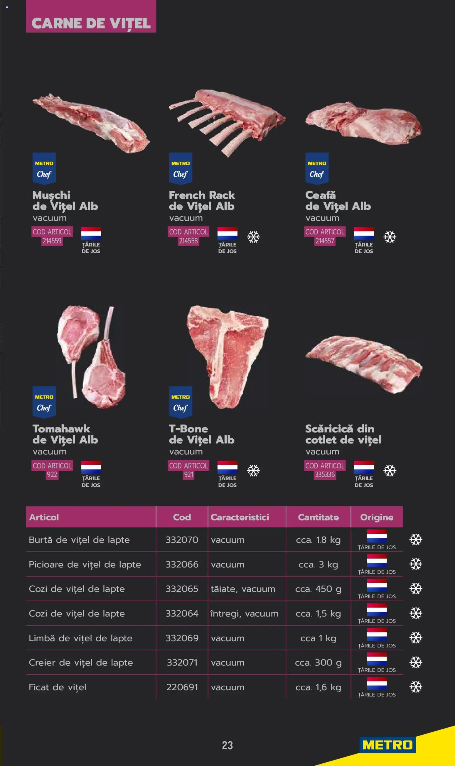 Noul catalog Metro – valabil de la 03.06.2025 | Pagină: 23 | Produse: Lait de coco, Lapte
