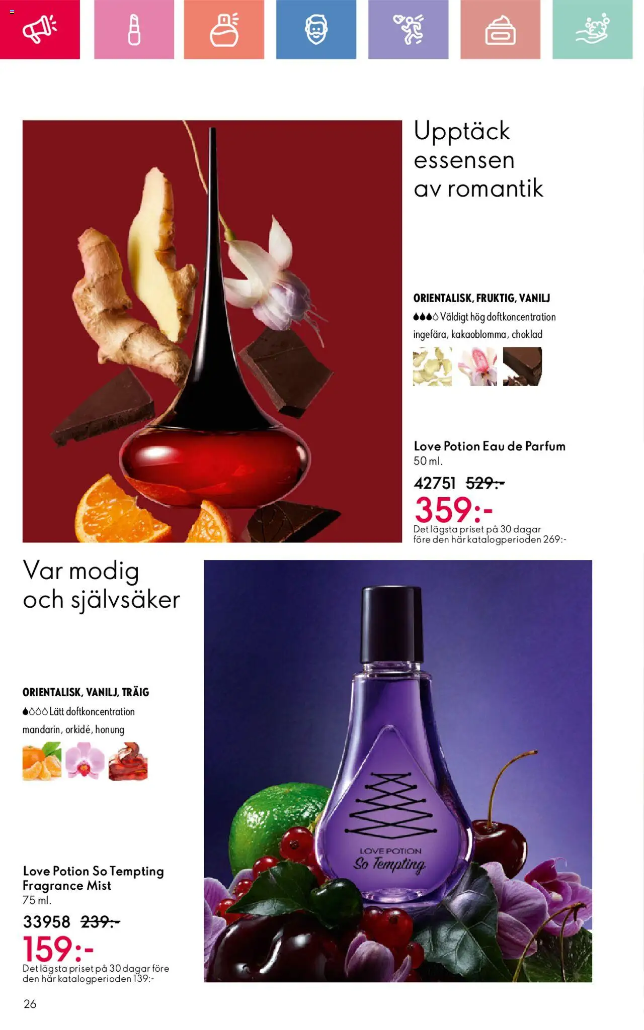 Oriflame reklamblad aktuell från 01.06.2025 | Sida: 26 | Produkter: Choklad