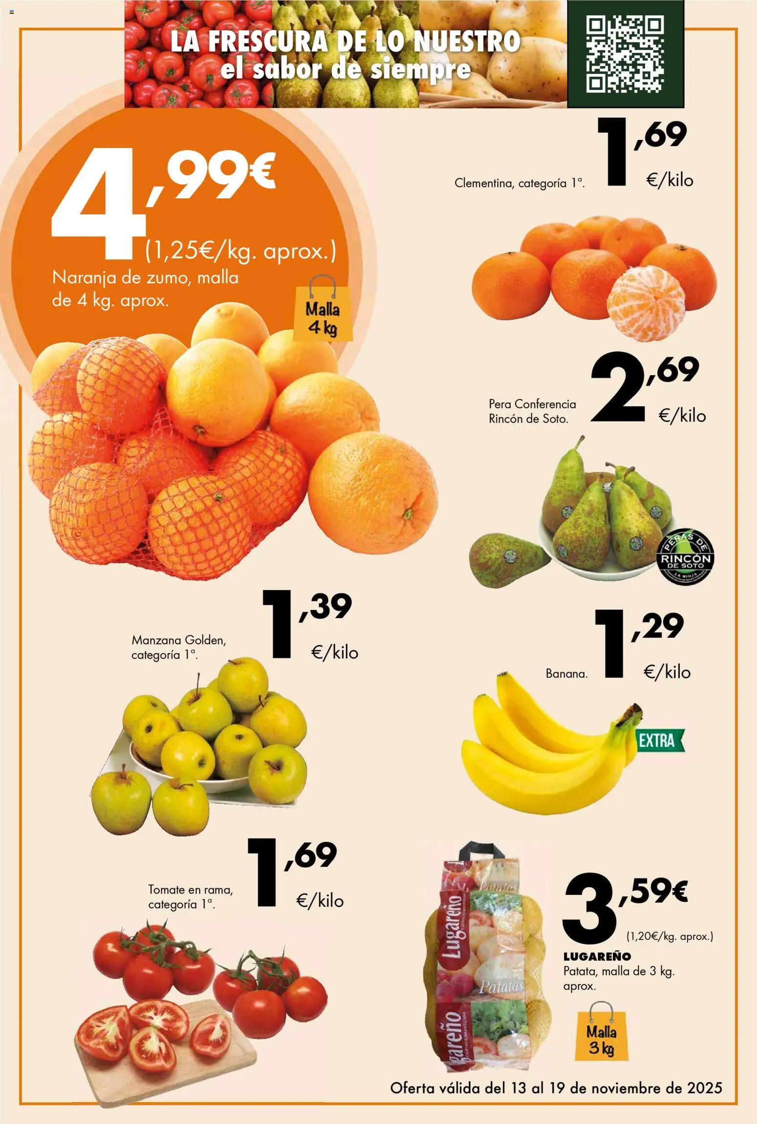 Lupa Supermercados folleto │ válido desde el 13.11.2025 | Página: 4 | Productos: Manzana