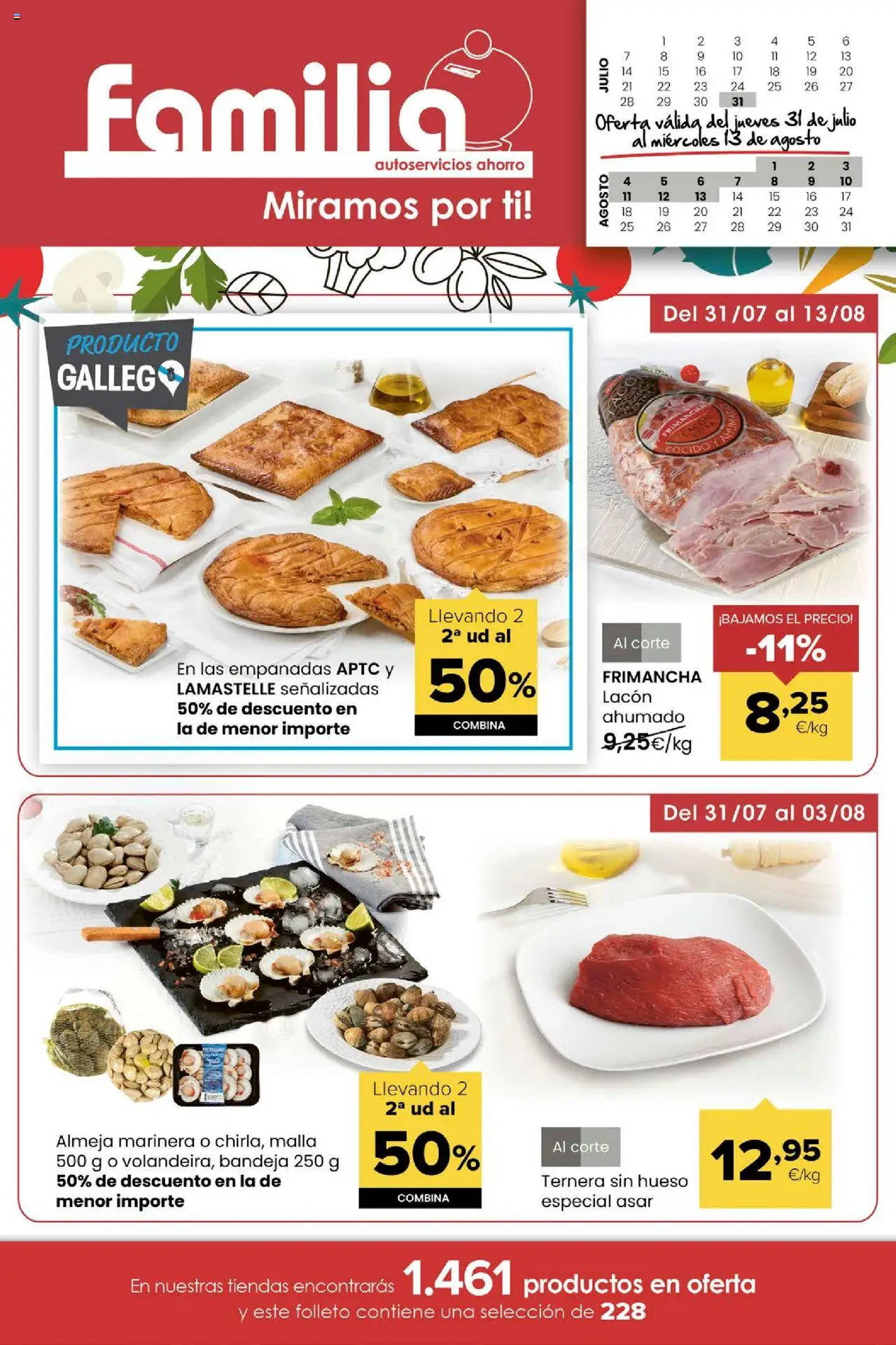 Eroski - Miramos por ti │ válido desde el 31.07.2025 | Página: 1 | Productos: Bandeja