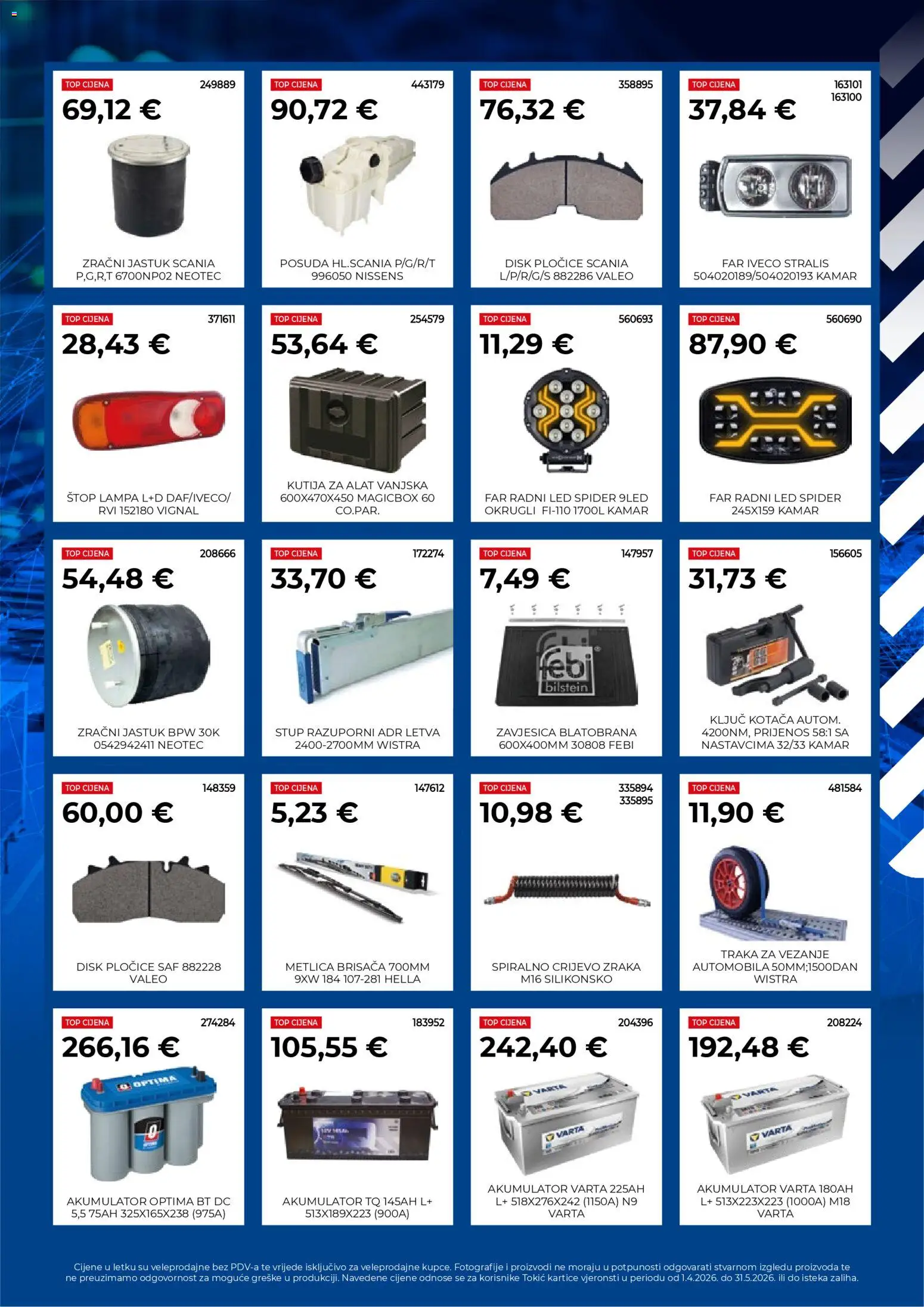 Tokić katalog | vrijedi od 01.04.2026 | Stranica: 3