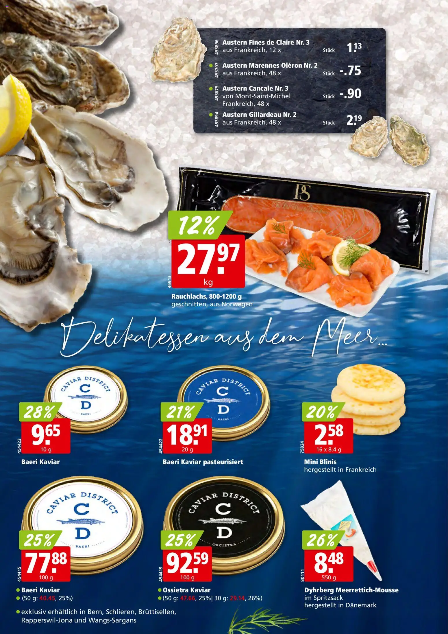 Aligro Aktionen Schlieren, Gossau SG, Frauenfeld, Rapperswil-Jona, Sargans, Bern, Brüttisellen, Pratteln, Emmen, Spreitenbach – gültig ab 27.12.2025 | Seite: 6