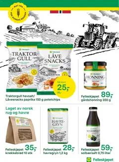 Forhåndsvisning av Felleskjøpet kundeavis gyldig fra 15.12.2025 | Side: 12 | Produkter: Sistem desktop, Brød, Paprika, Havregryn