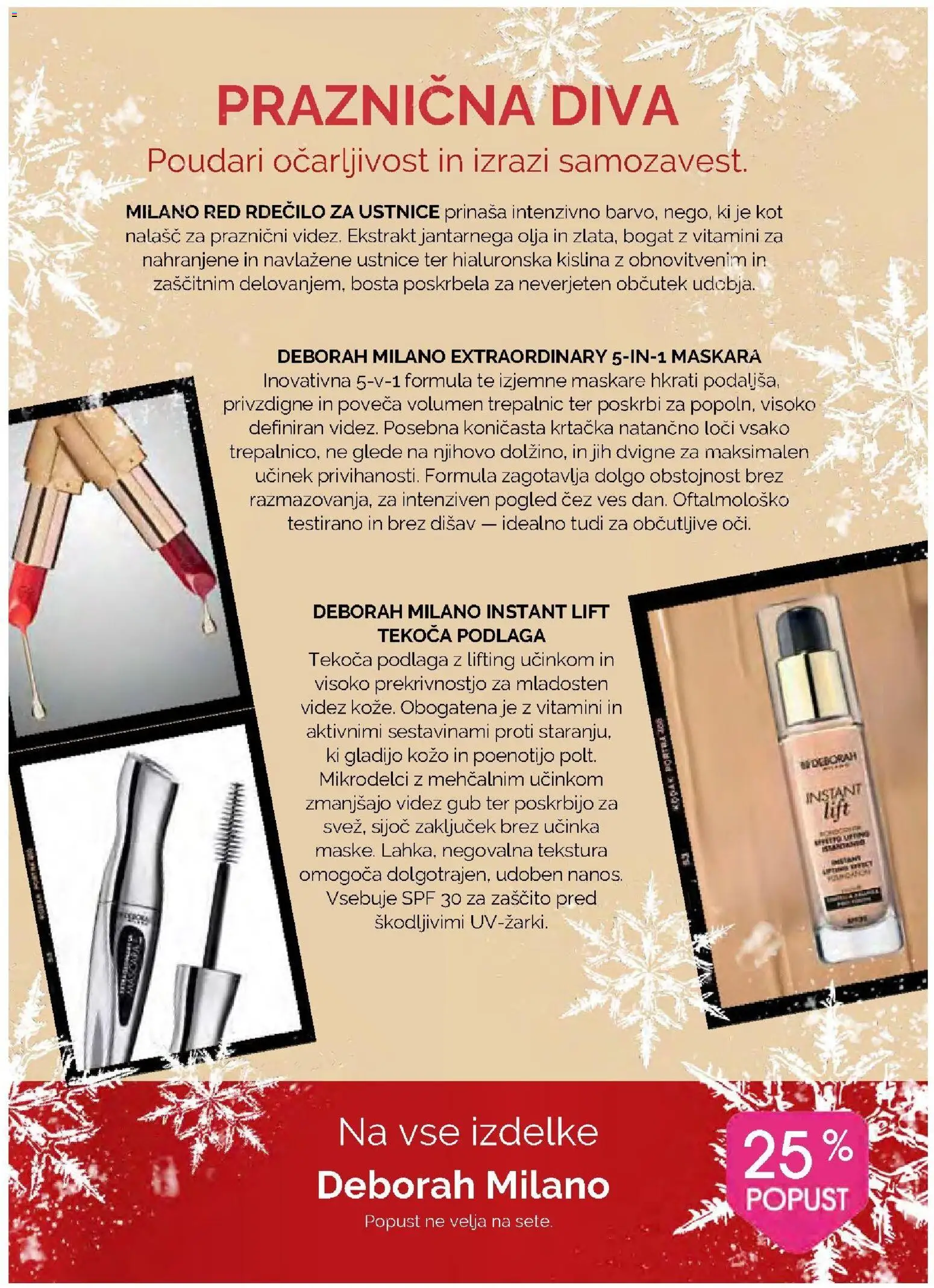 Novi Tuš drogerija katalog ponudbe – veljaven od 03.12.2025 | Stran: 19 | Izdelki: Maskara, Rdecilo za ustnice