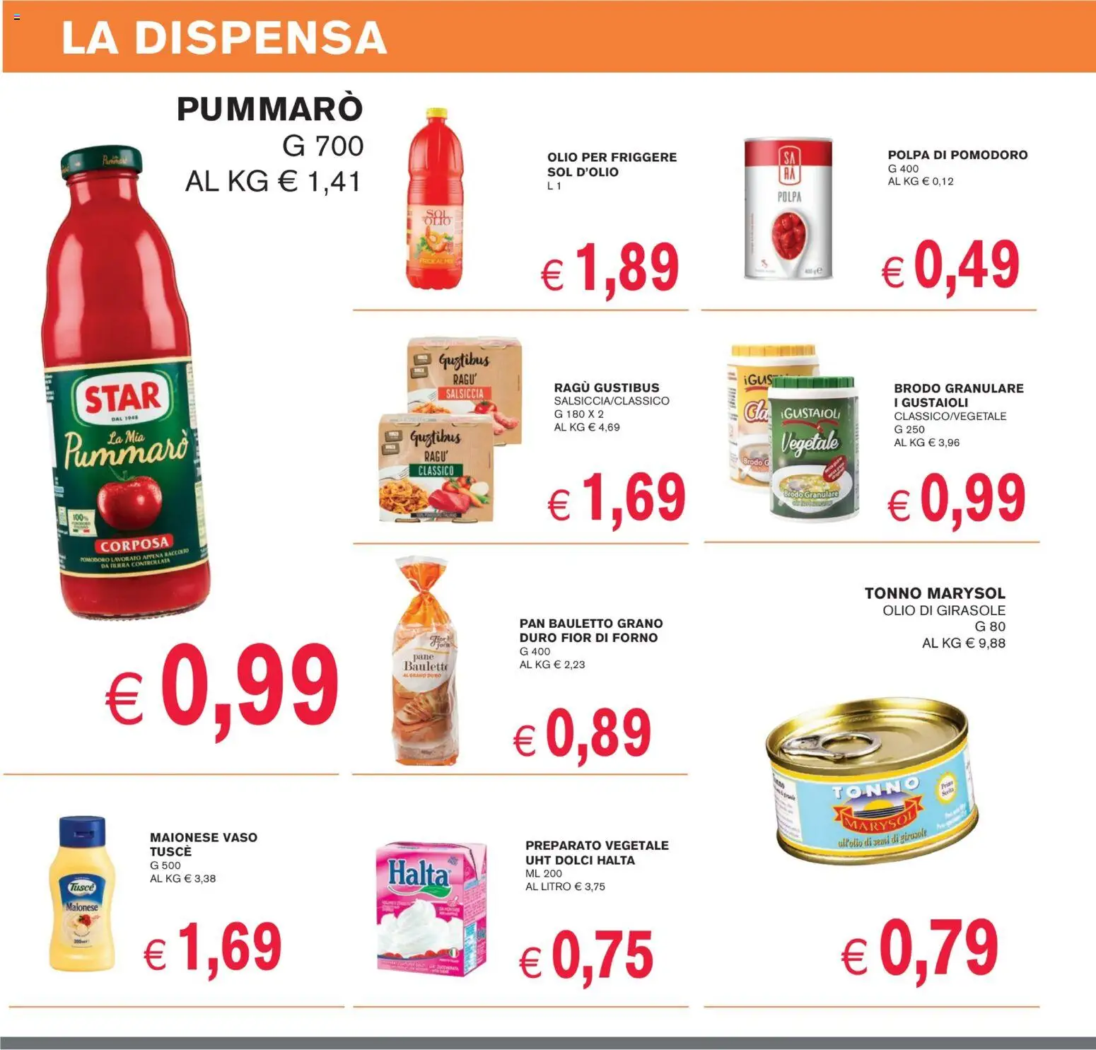 Volantino Coal del 12.12.2025 | Pagina: 8 | Prodotti: Pane, Salsiccia, Ragú, Tonno