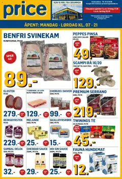 Forhåndsvisning av Price Lagerbutikk kundeavis gyldig fra 17.10.2025