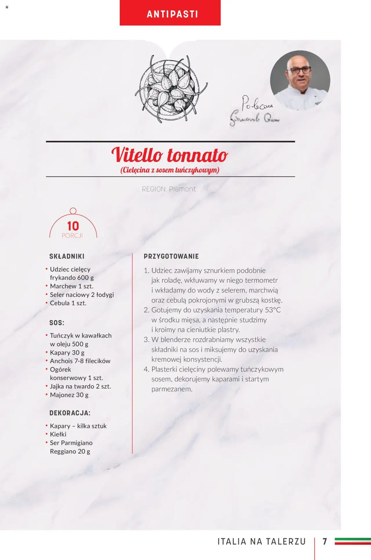 Makro Gazetka - Ebook kuchnia włoska od 16.05.2023 | Strona: 7 | Produkty: Termometr, Ser, Jajka, Majonez
