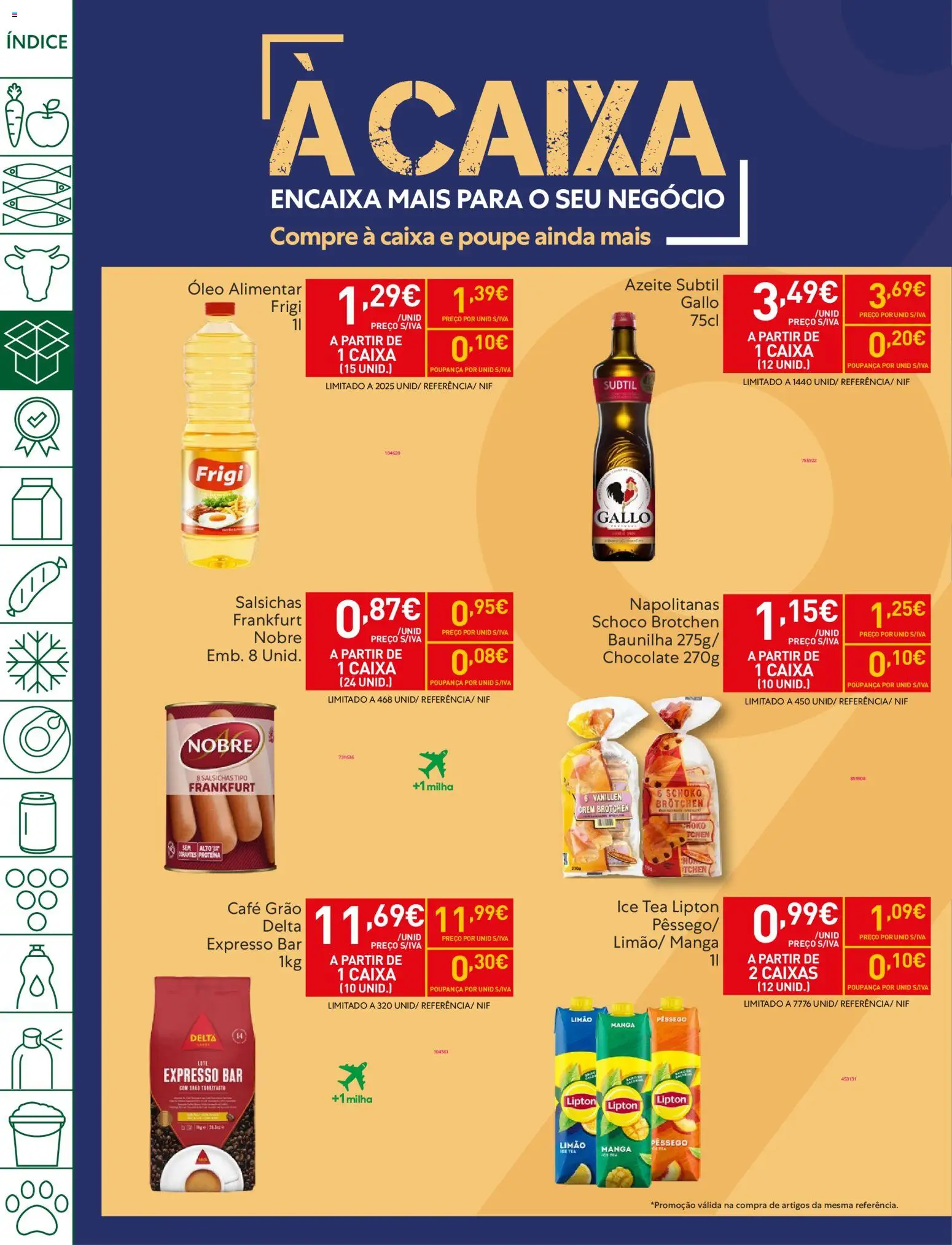 Recheio folheto │ válido de 25.12.2025 | Página: 6 | Produtos: Caixa, Óleo, Café, Chocolate