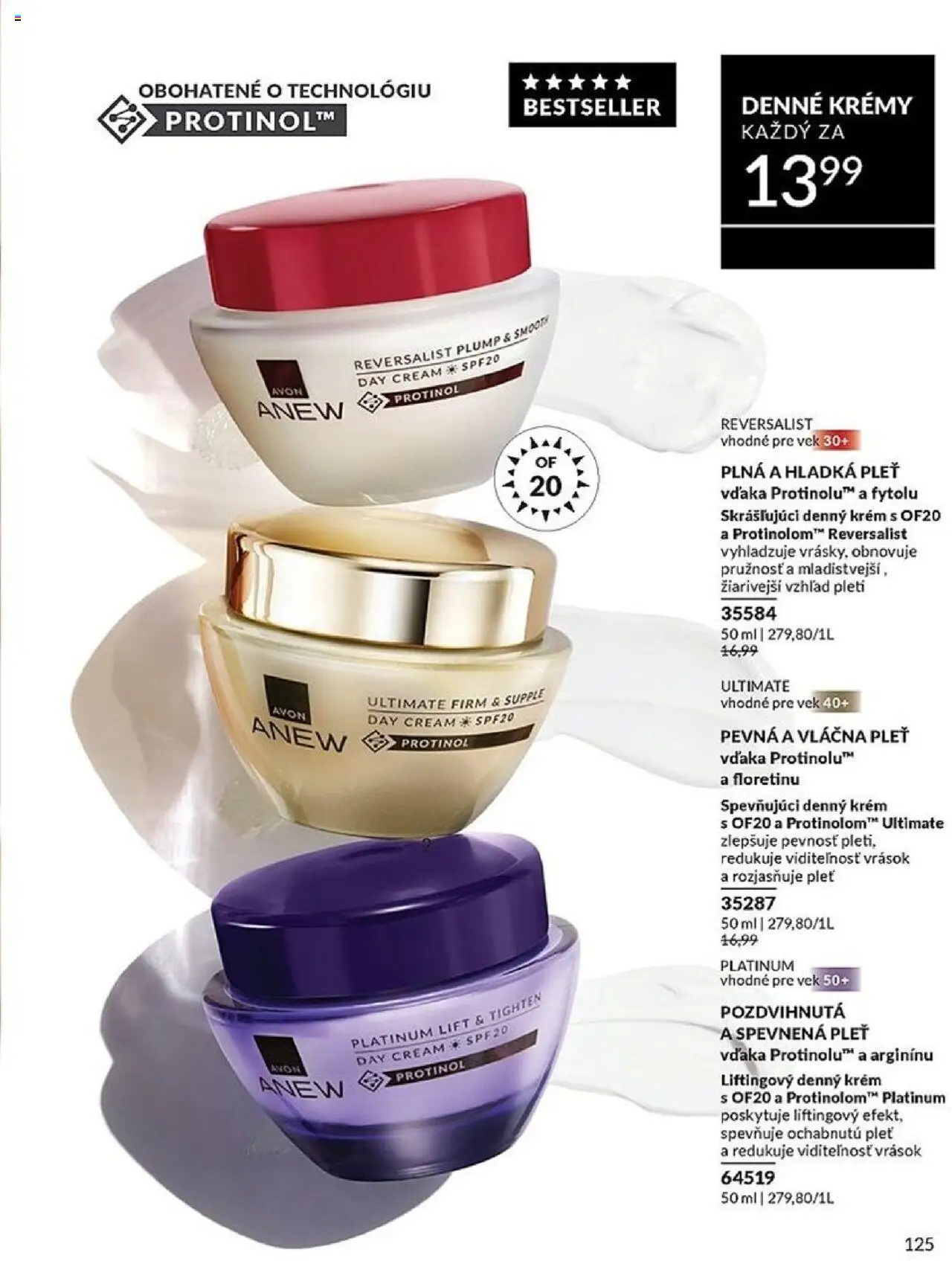 Nové Avon akcie – leták je platný od 01.10.2025 | Strana: 125 | Produkty: Krém