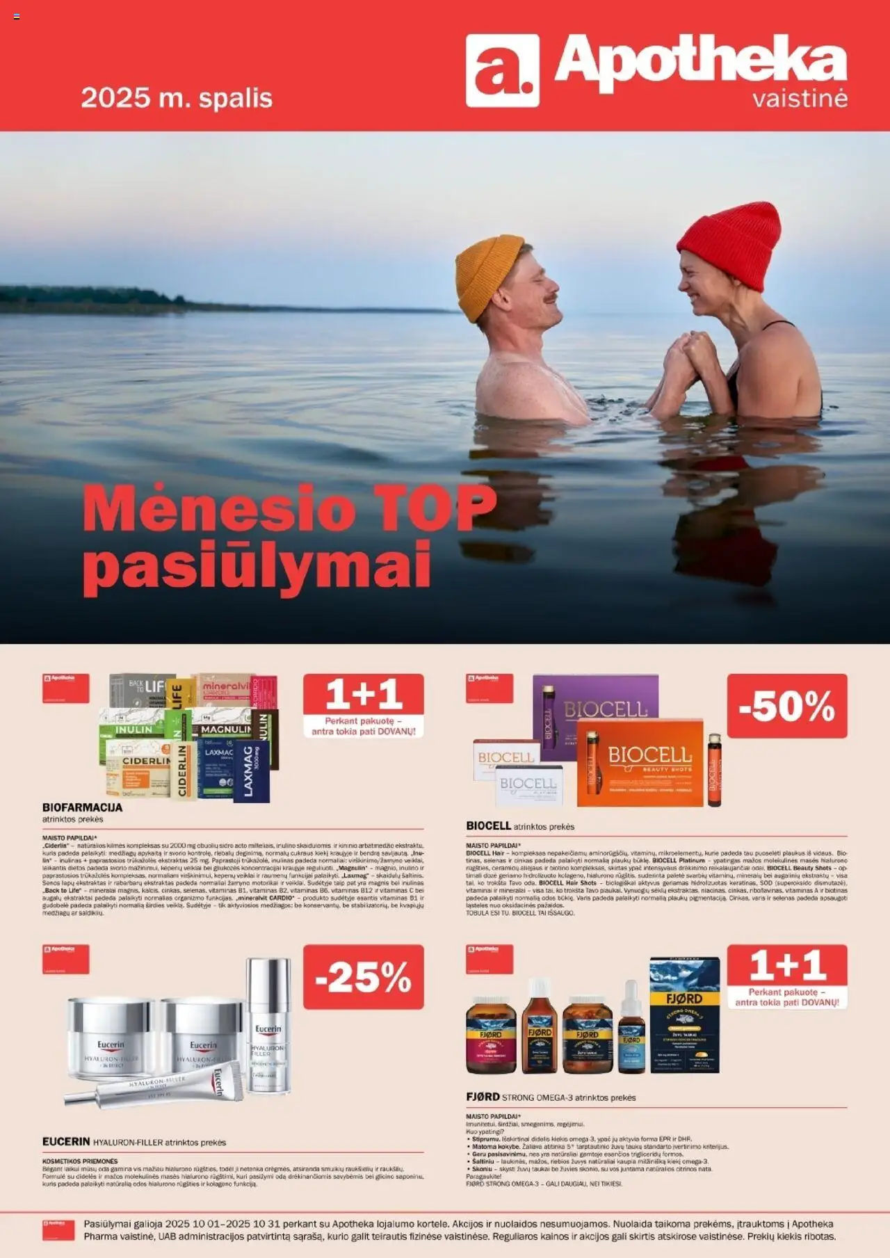 Apotheka akcijos nuo 01.10.2025 | Puslapis: 1