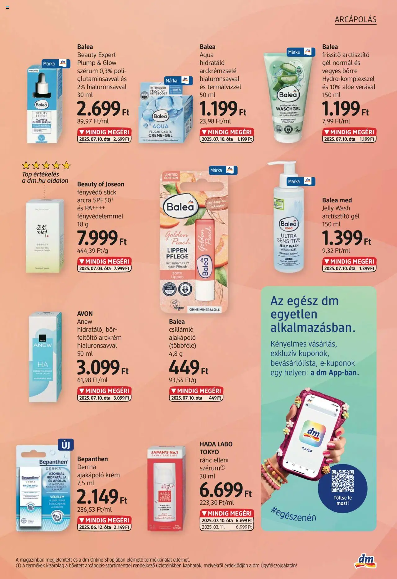 DM Drogerie Markt akciós ujság - amely érvényes a következő dátumtól: 17.07.2025 | Oldal: 5 | Termékek: Arckrém, Bor, Fényvédő