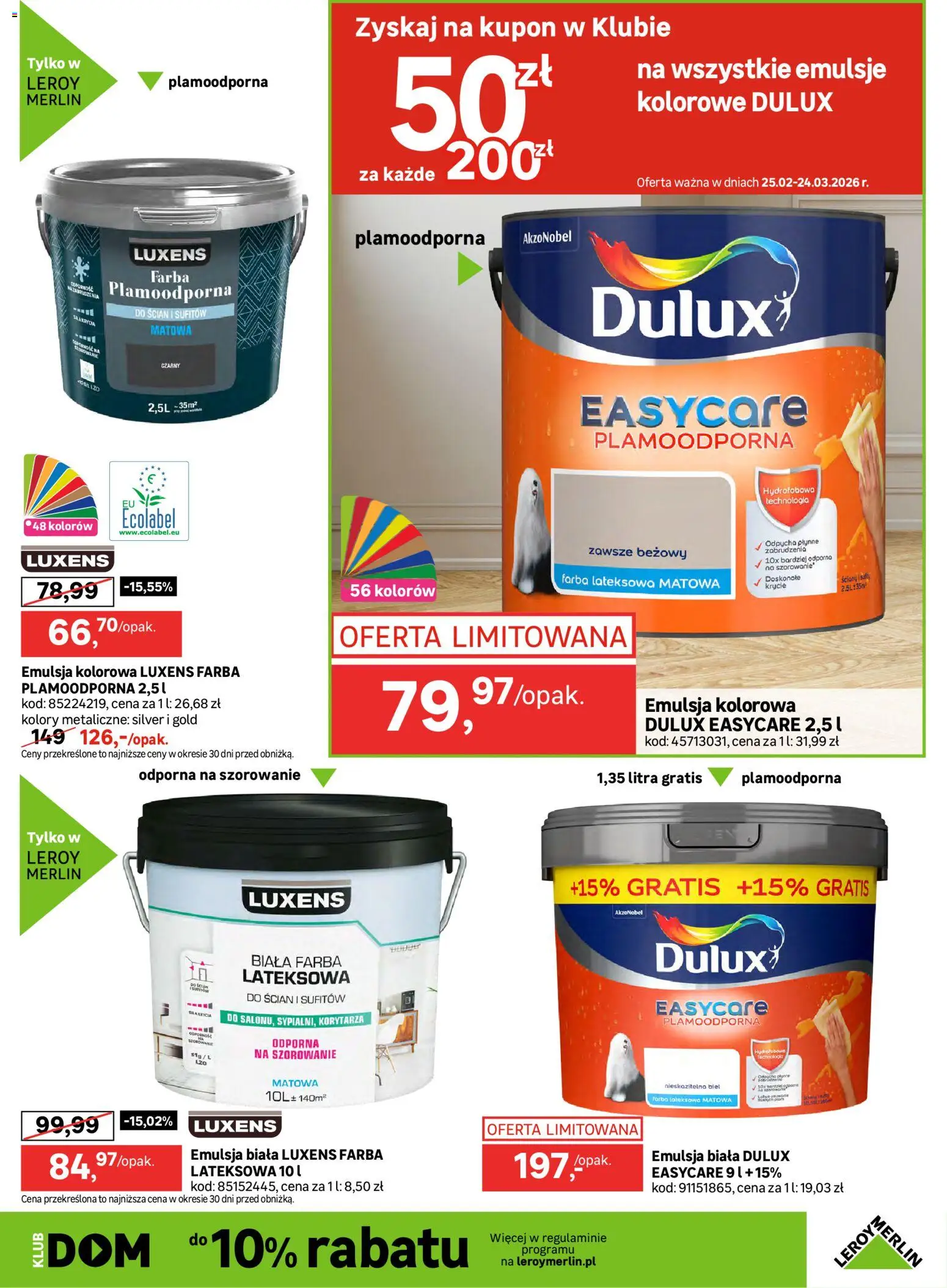Leroy Merlin Gazetka od 25.02.2026 | Strona: 15