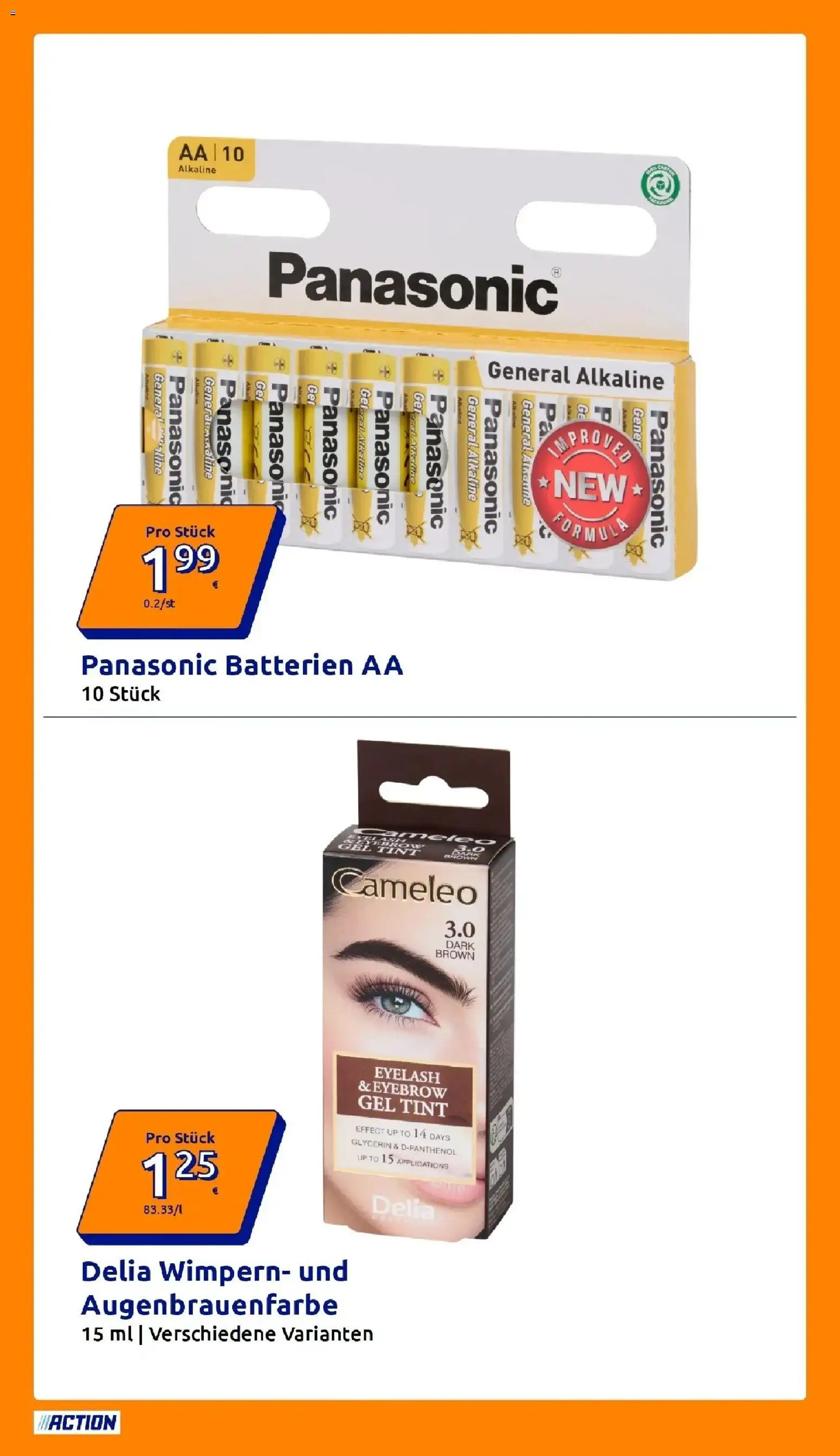 Action - Action: Kleine Preise, große Freude – gültig ab 21.04.2026 | Seite: 27 | Produkte: Panasonic, Batterien