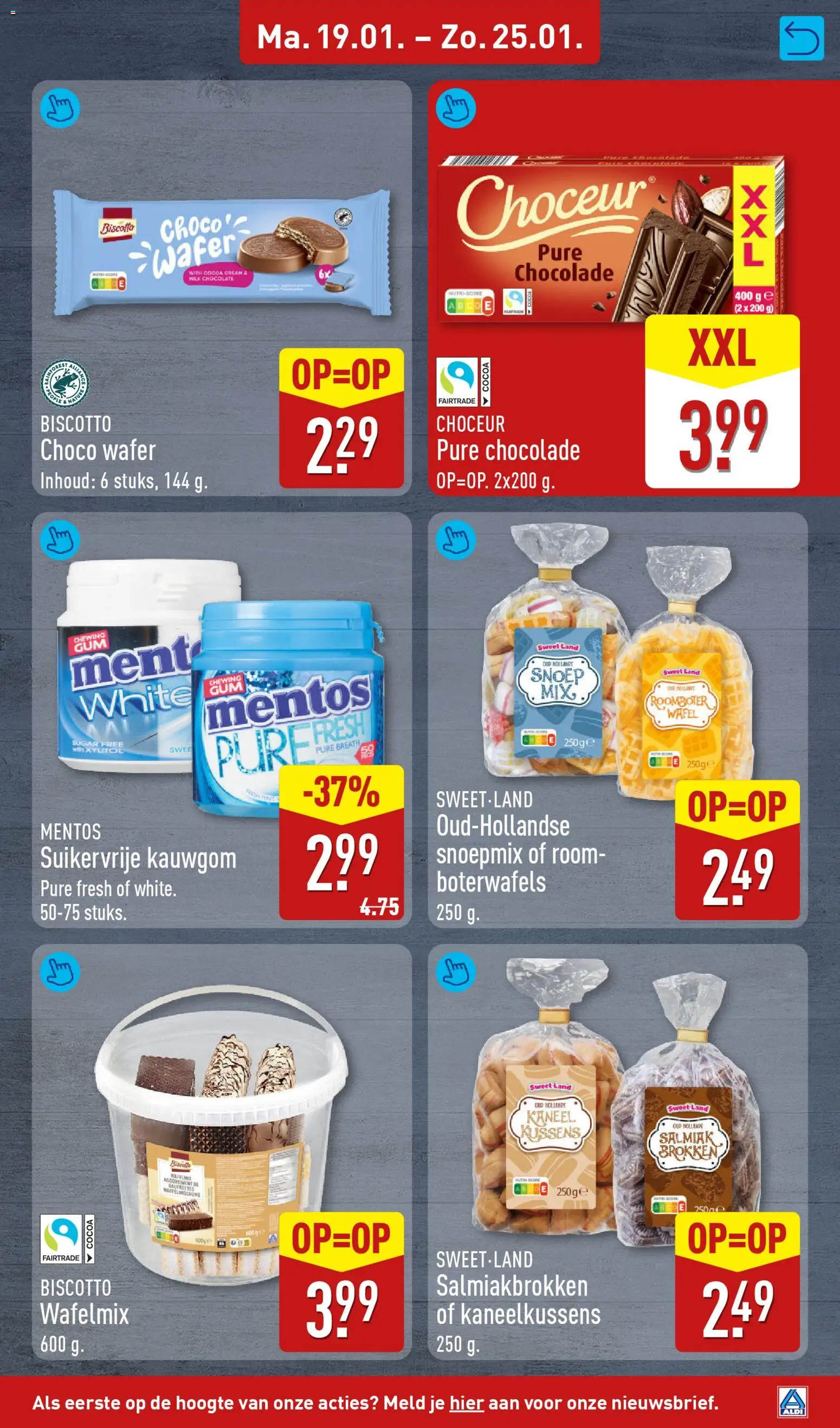 {H1} | Pagina: 15 | Producten: Snoep, Kauwgom, Kussens, Kaneel