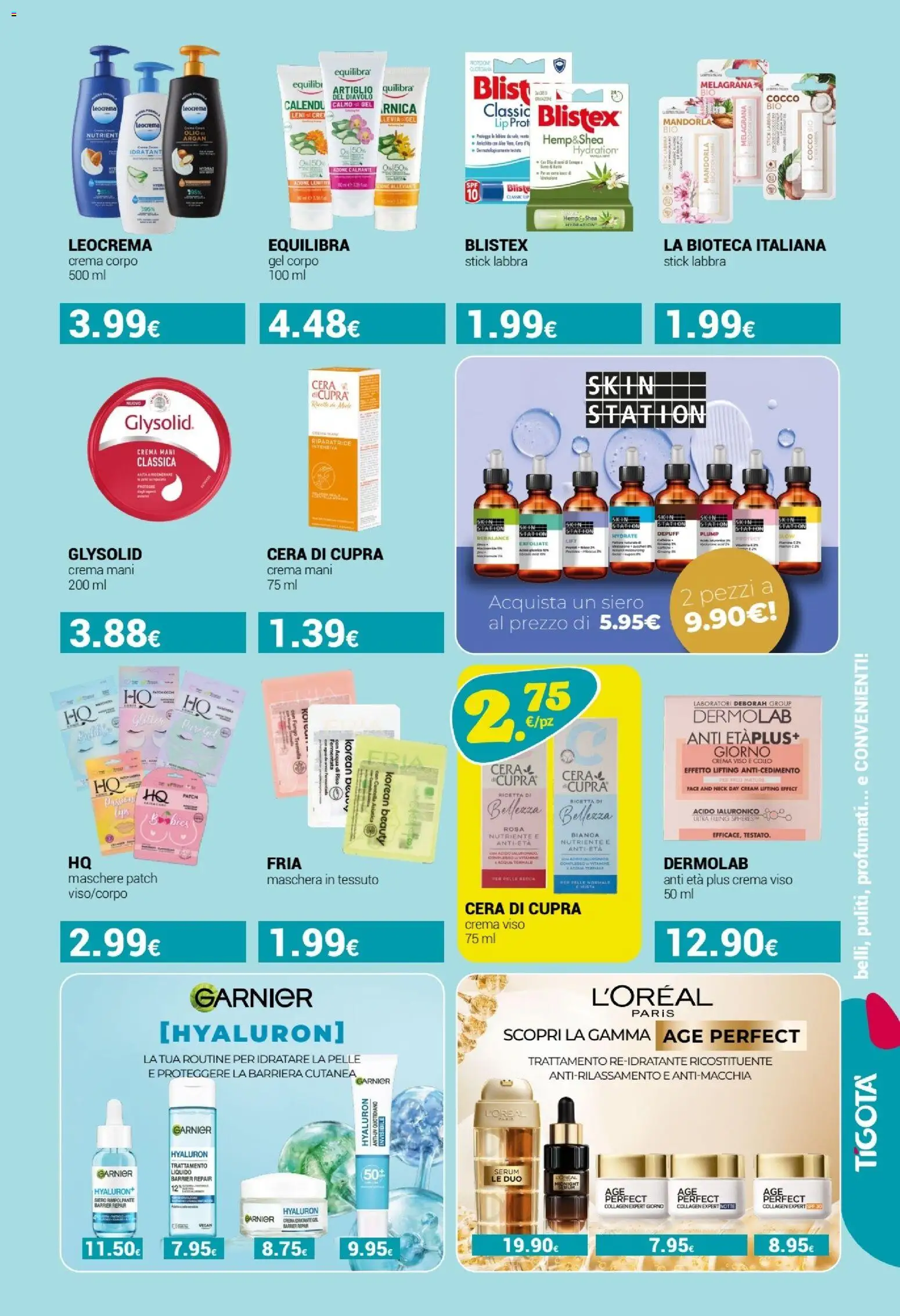 Volantino Tigotà del 10.01.2026 | Pagina: 17 | Prodotti: Maschera, Acqua, Olio, Cocco