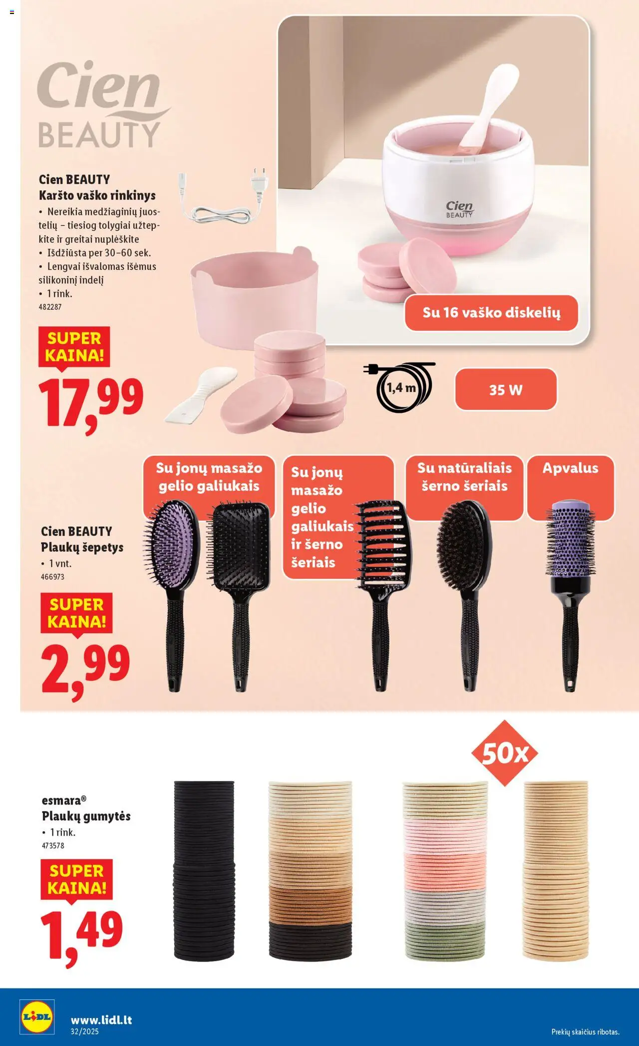 LIDL - Leidinys - Ne maisto prekių pasiūlymai│galioja nuo 11.08.2025 | Puslapis: 38