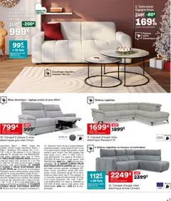 But - Prévisualisation de But catalogue valide à partir de 02.12.2025 | Page: 7 | Produits: Suspension, Matelas, Canapé, Table basse