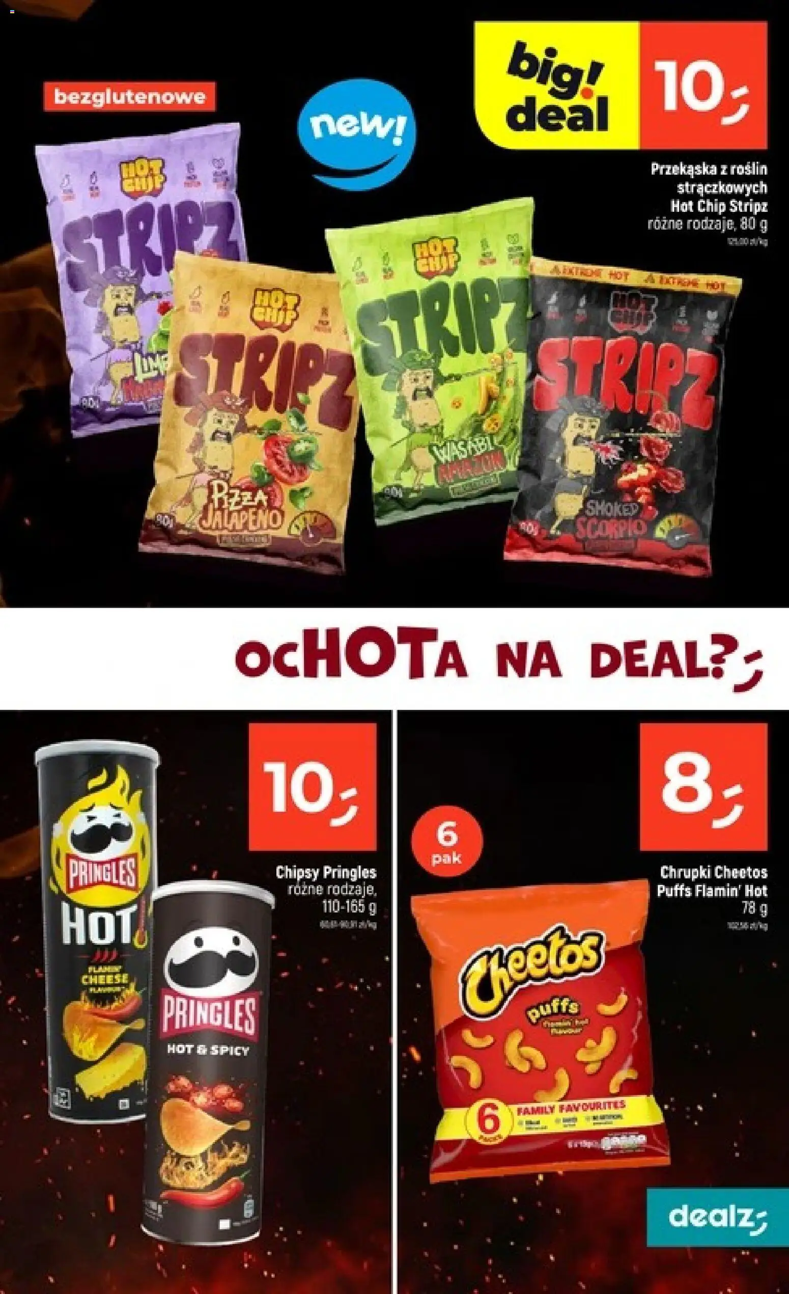 Dealz gazetka od 23.04.2026 | Strona: 11 | Produkty: Chipsy, Chrupki, Pizza, Pringles