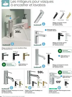 Castorama - Prévisualisation de Catalogue Castorama valide à partir de 21.05.2025 | Page: 122 | Produits: Brosse, Lavabo