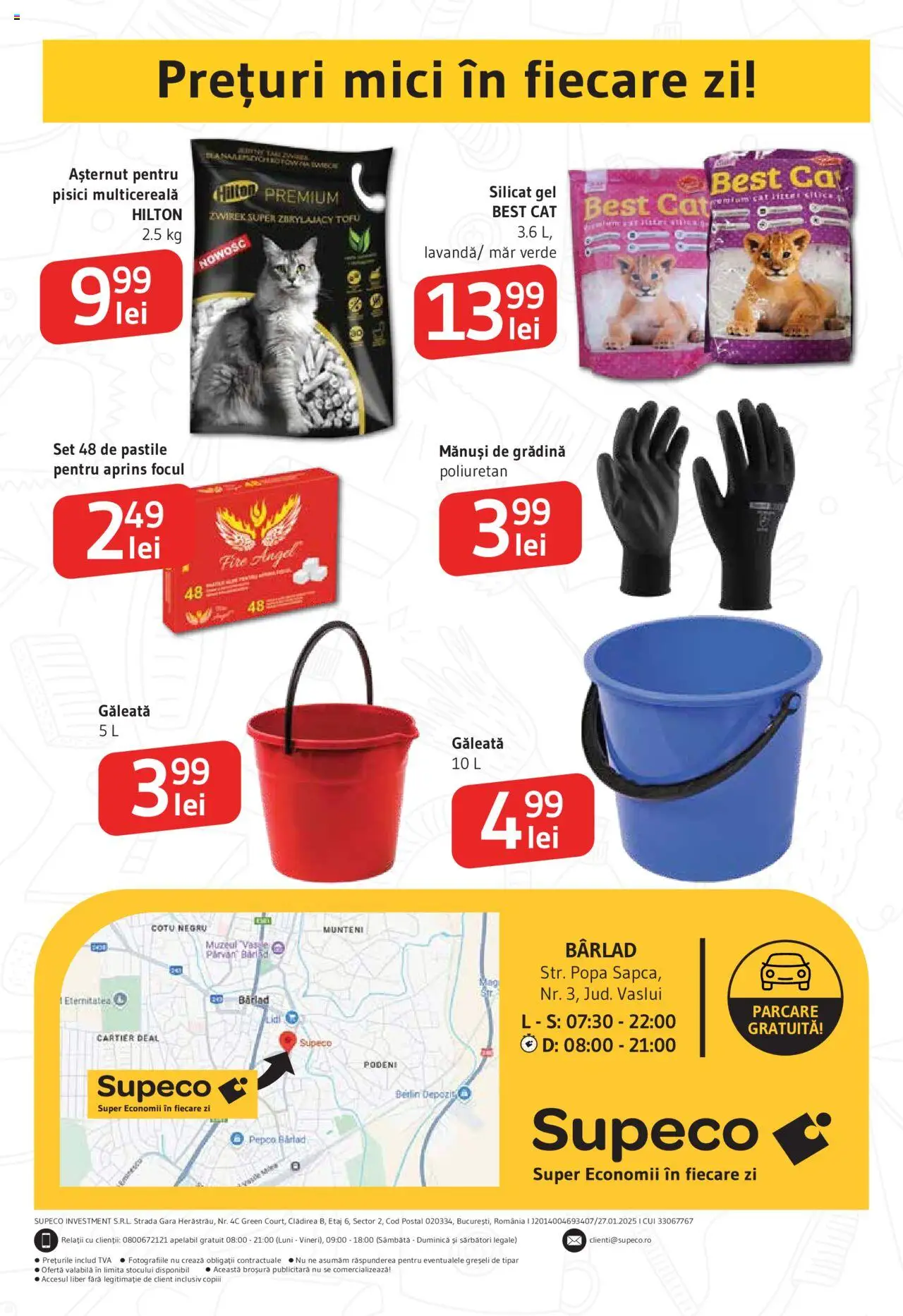 Catalog Supeco - Bârlad – valabil de la 05.06.2025 | Pagină: 8 | Produse: Mănuși, Mici