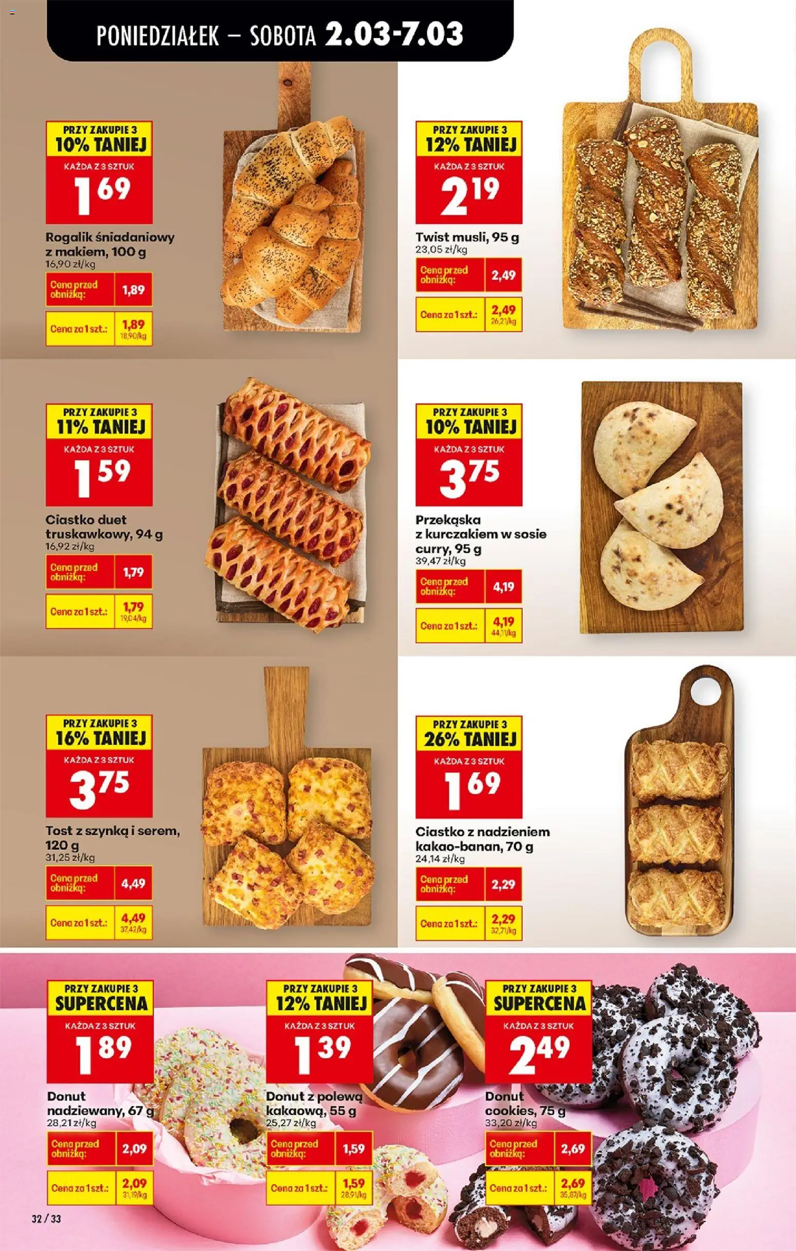 Biedronka Polsko leták od 02.03.2026 | Strana: 50 | Produkty: Donut
