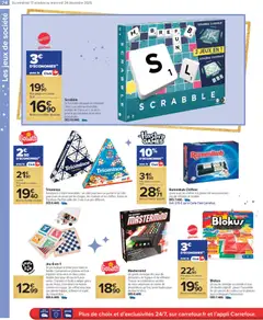 Carrefour Market - Prévisualisation de Carrefour Market La saison des jouets est ouverte valide à partir de 17.10.2025 | Page: 24 | Produits: Sac, Combinaison, Jeux, Thé