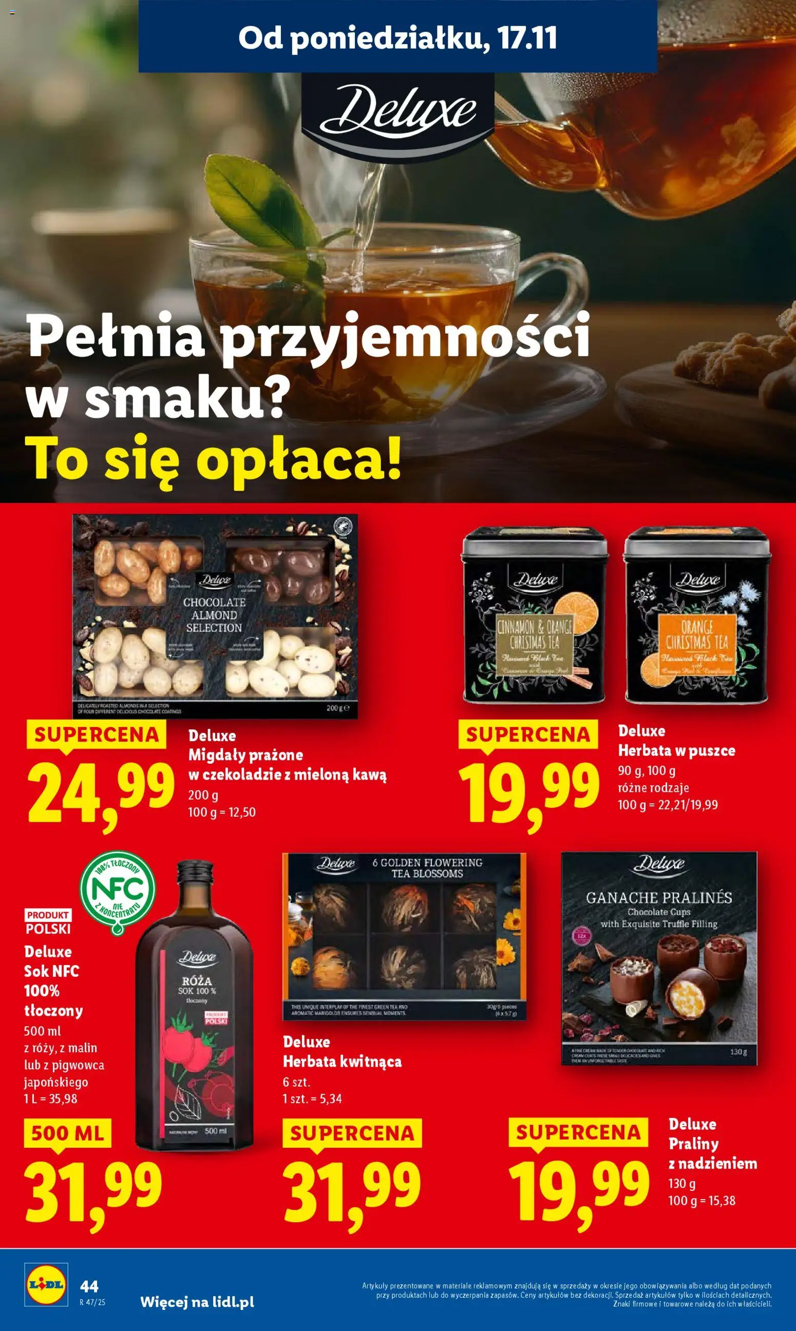 Lidl Gazetka od 17.11.2025 | Strona: 44