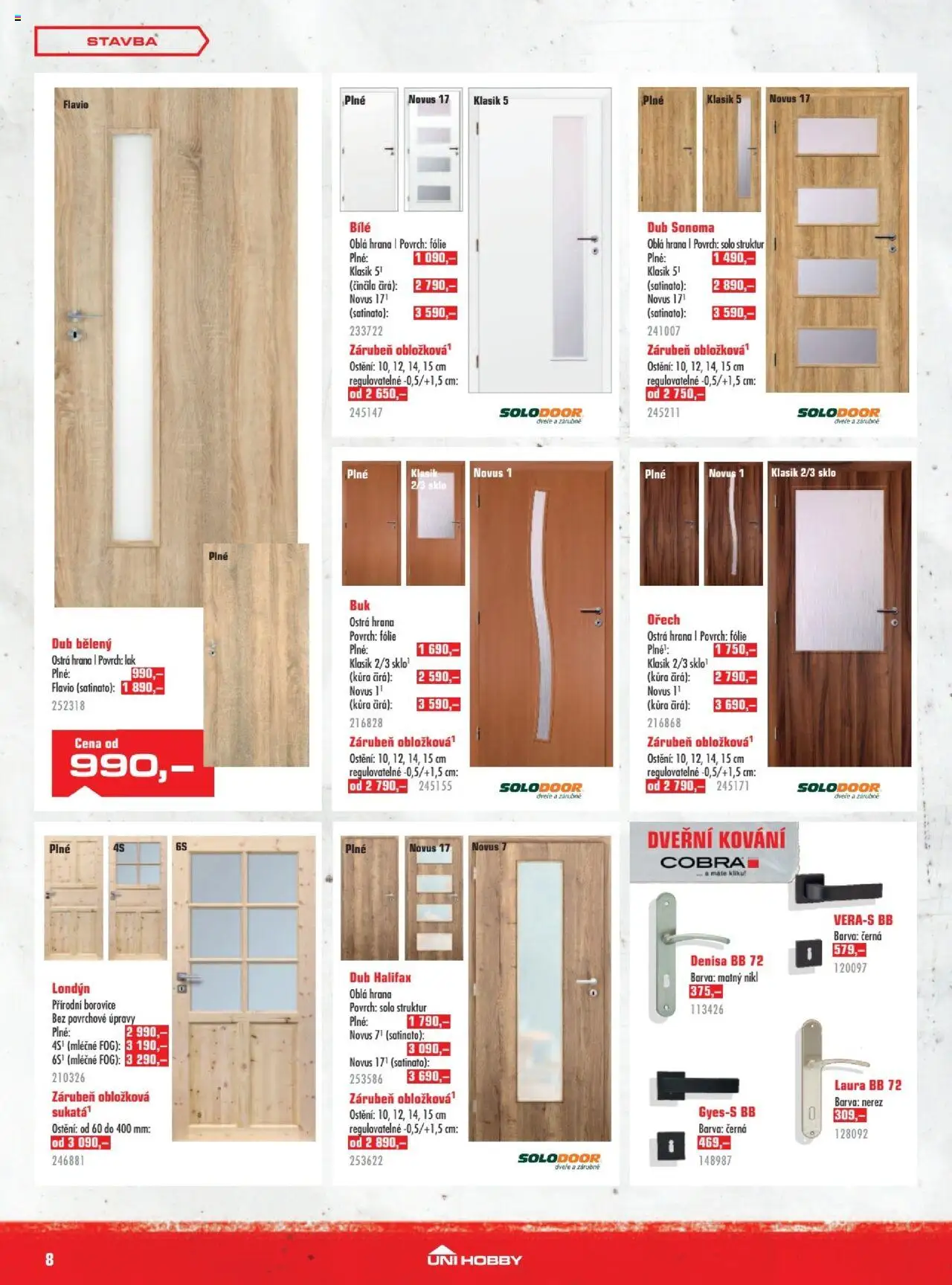 Uni Hobby leták od 28.08.2025 | Strana: 8 | Produkty: Fólie