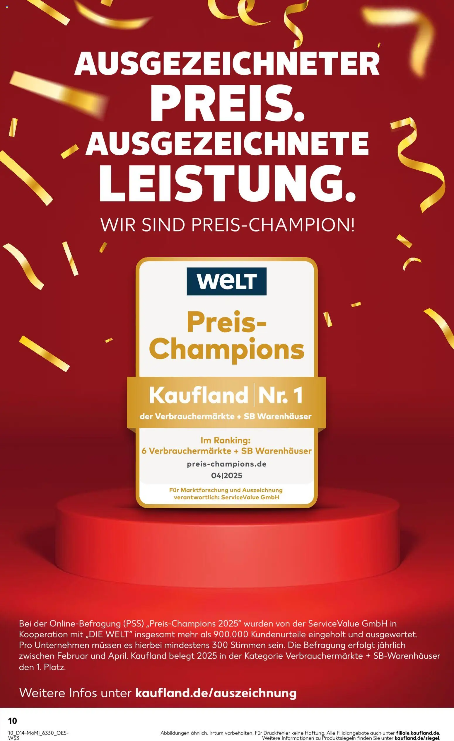 Kaufland Prospekt Kiel	 – gültig ab 30.03.2026 | Seite: 10