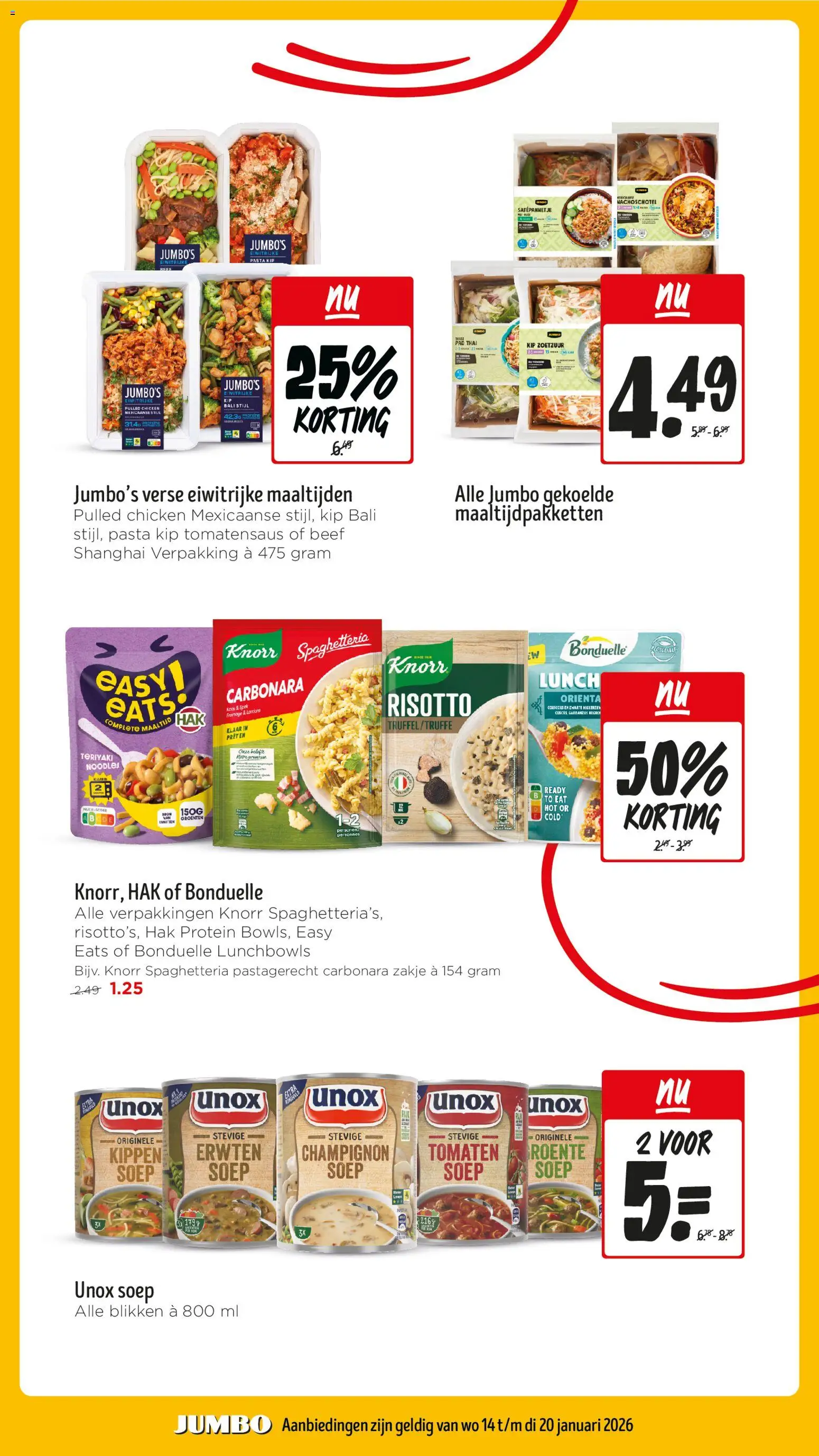 {H1} | Pagina: 14 | Producten: Champignon, Tomaten, Pasta, Kip