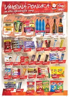 CBA Verex leták platný od 01.12.2025