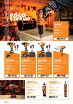 Villager katalog - pregled Villager kataloga - važi od 13.02.2025 | Strana: 70 | Proizvode: Baterija, Bušilica