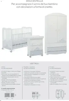 Anteprima del volantino Catalogo Camarette e Lettini Prenatal	 valido a partire dal 01.01.2025 | Pagina: 43 | Prodotti: Abiti, Tubo, Materasso, Armadio