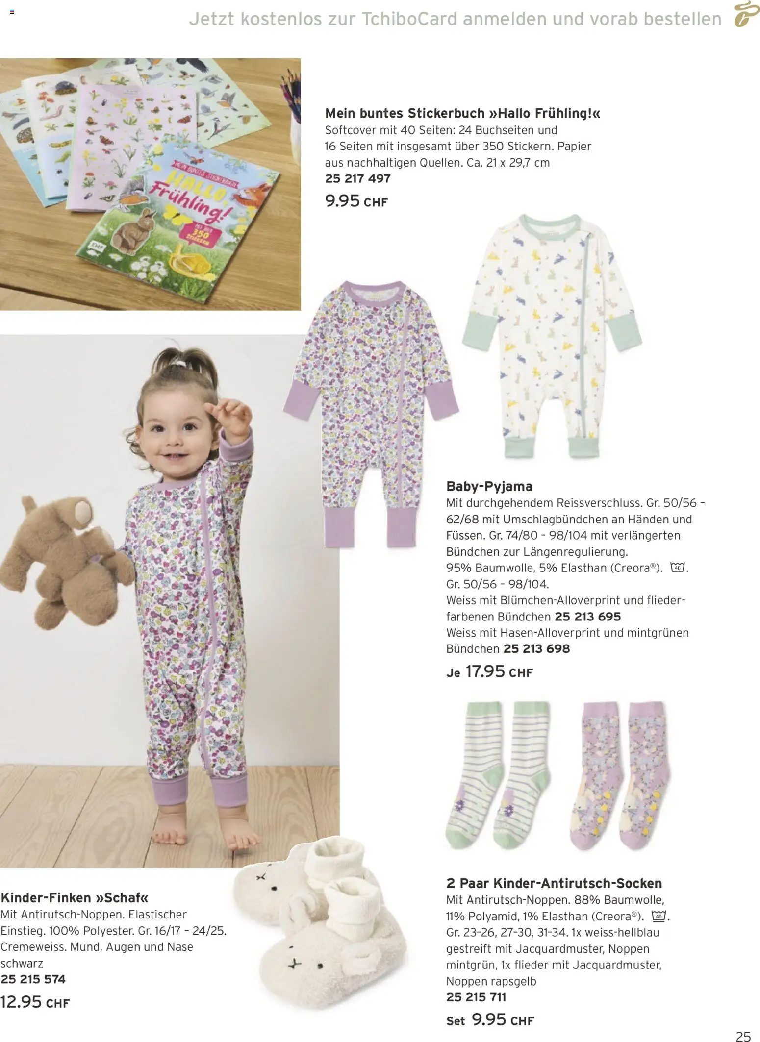 Tchibo aktionen Frühling Kids – gültig ab 10.03.2026 | Seite: 25 | Produkte: Insgesamt