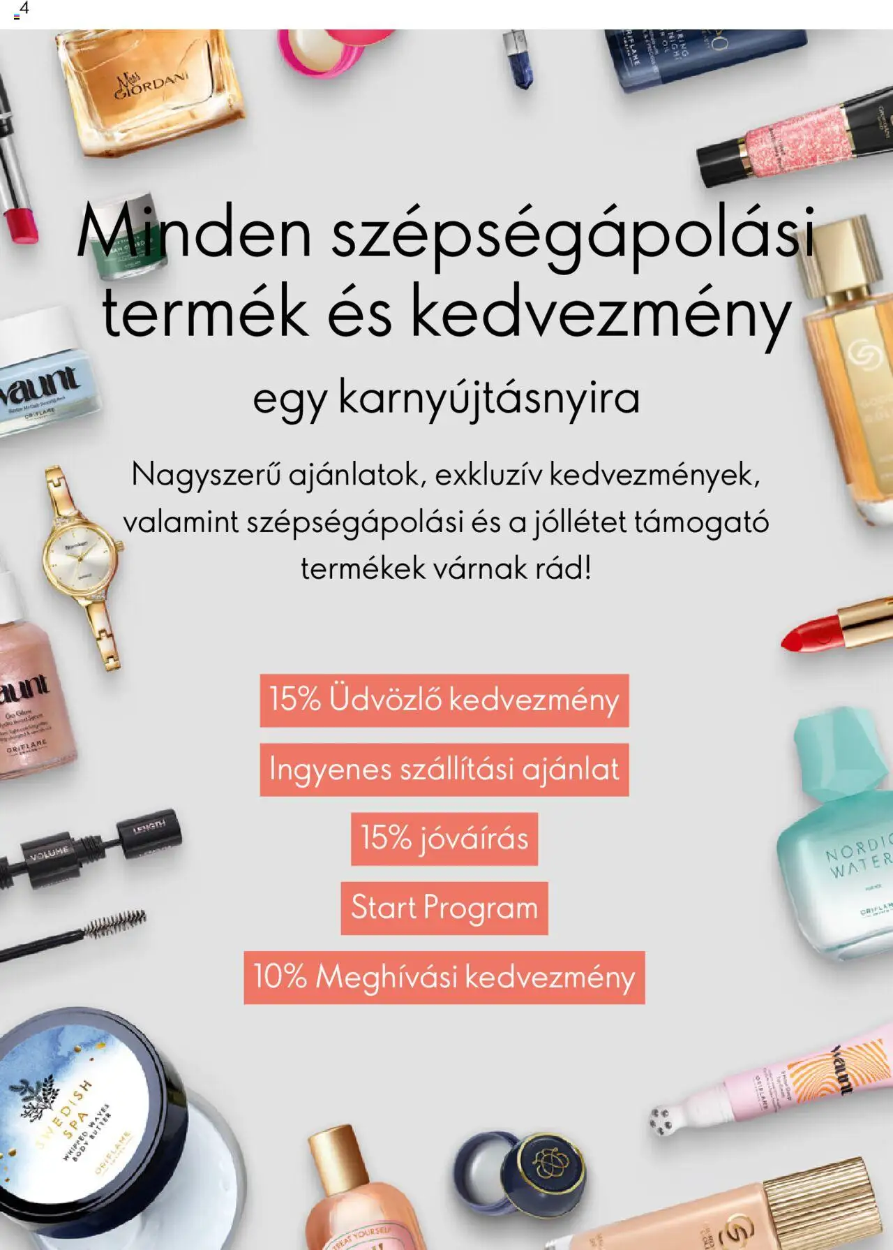 Oriflame akciós ujság - amely érvényes a következő dátumtól: 28.04.2024 | Oldal: 4