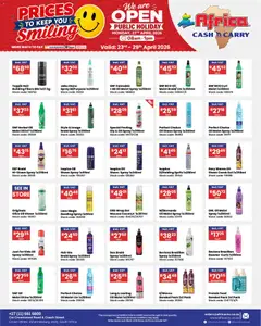 Africa Cash & Carry specials catalogue – valid from 23.04.2026