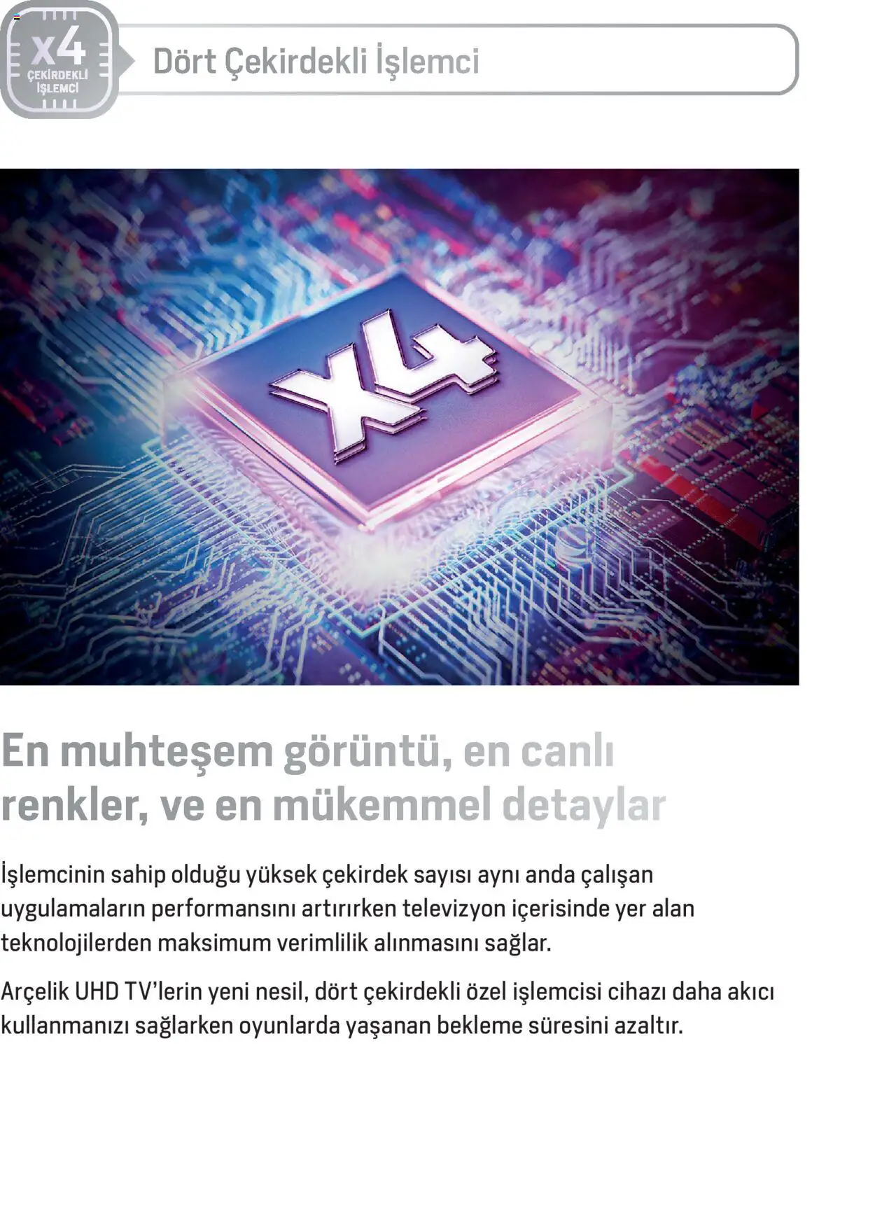 Arçelik Katalog - TV Ürün Gamı - 01.09.2022 tarihinden itibaren geçerlidir | Sayfa: 10